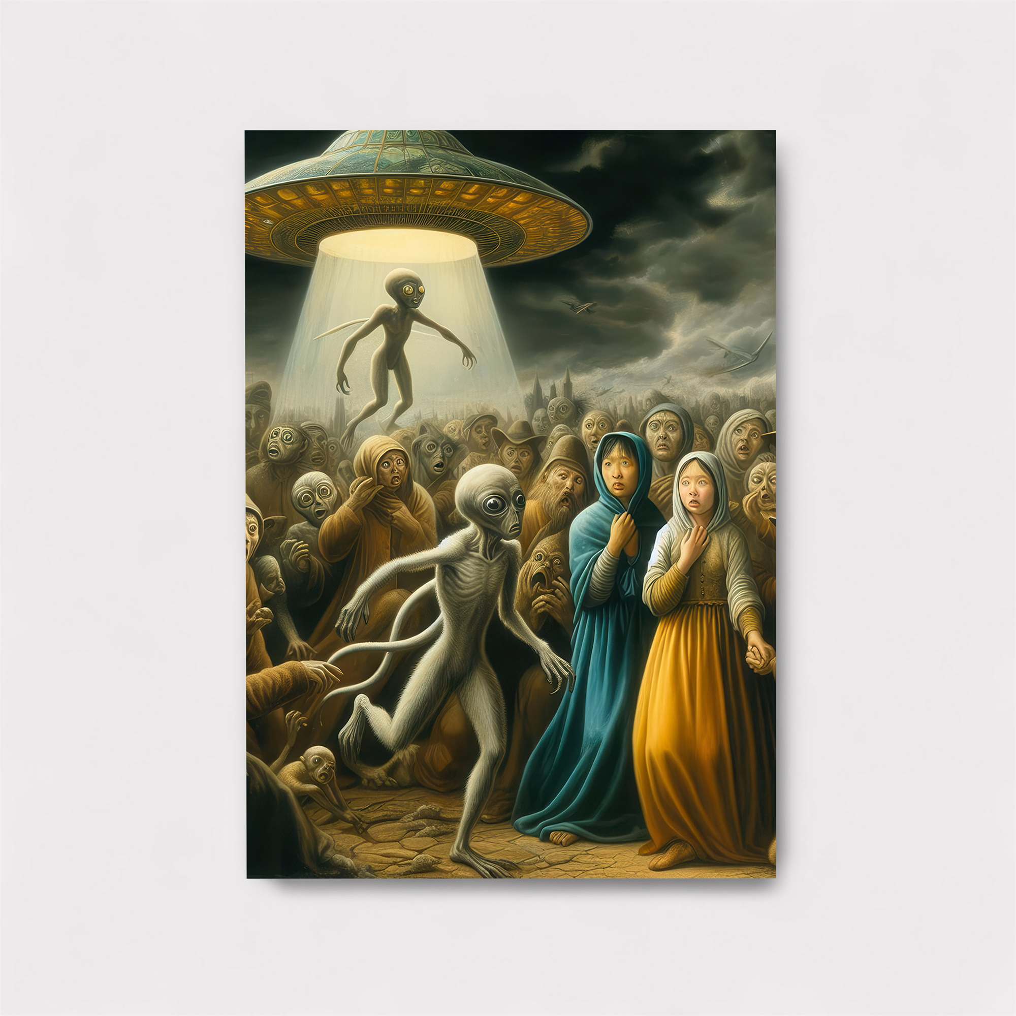 Alien Arrival Safe Wall Magnetic / M