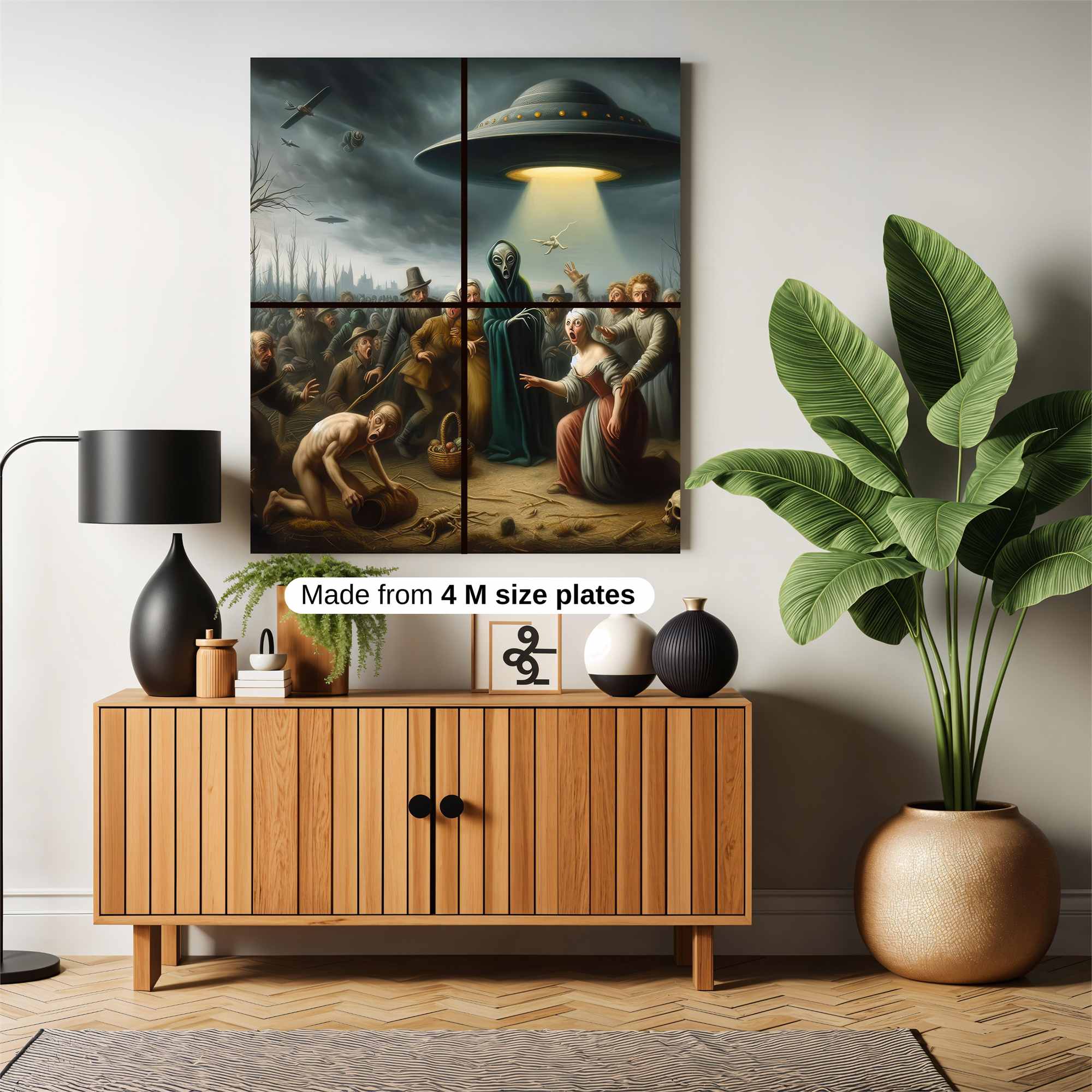 Alien Descent Safe Wall Magnetic / M