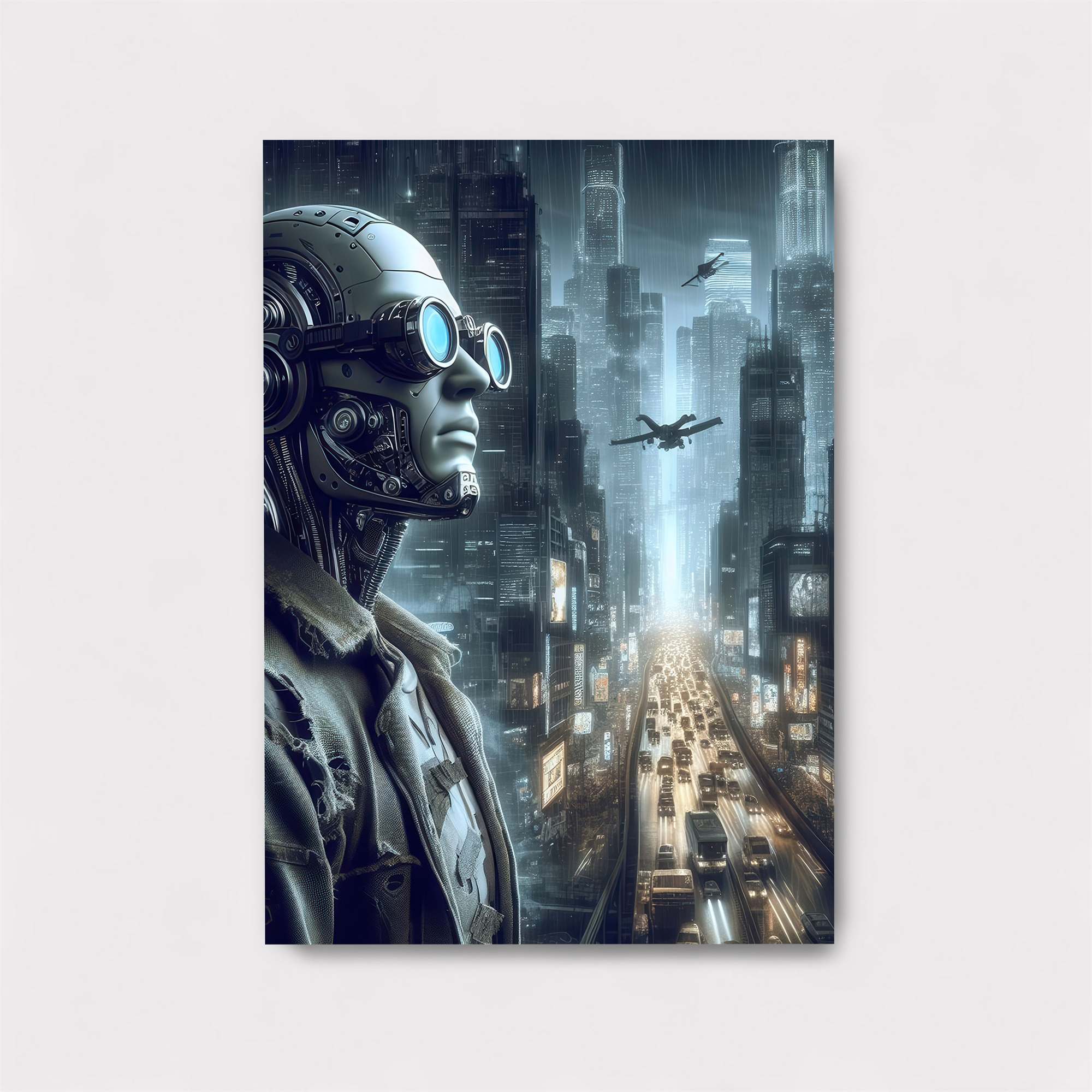 Cyberpunk Solitude Safe Wall Magnetic / M