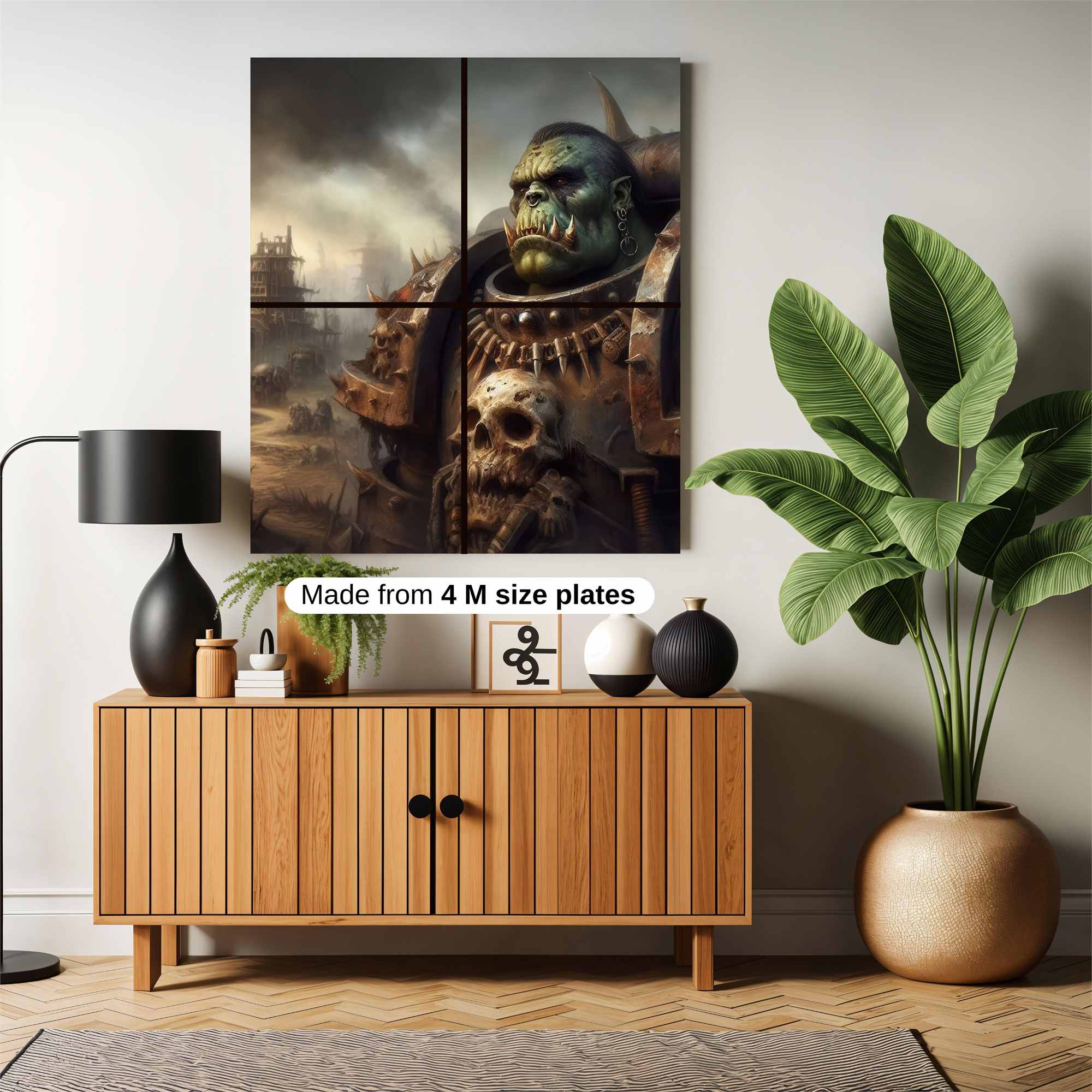 Ghazghkull Menacing Safe Wall Magnetic / M