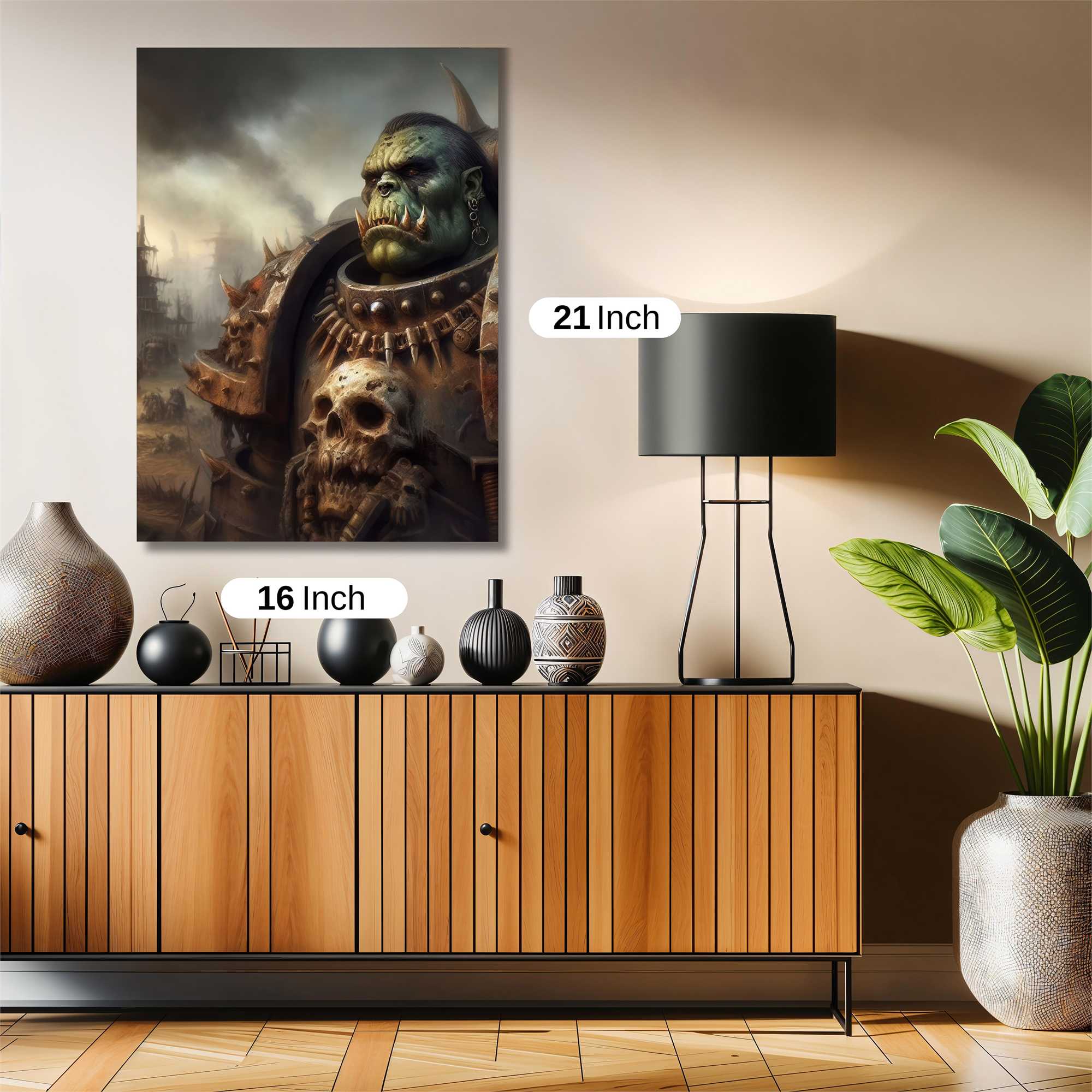 Ghazghkull Menacing Safe Wall Magnetic / M