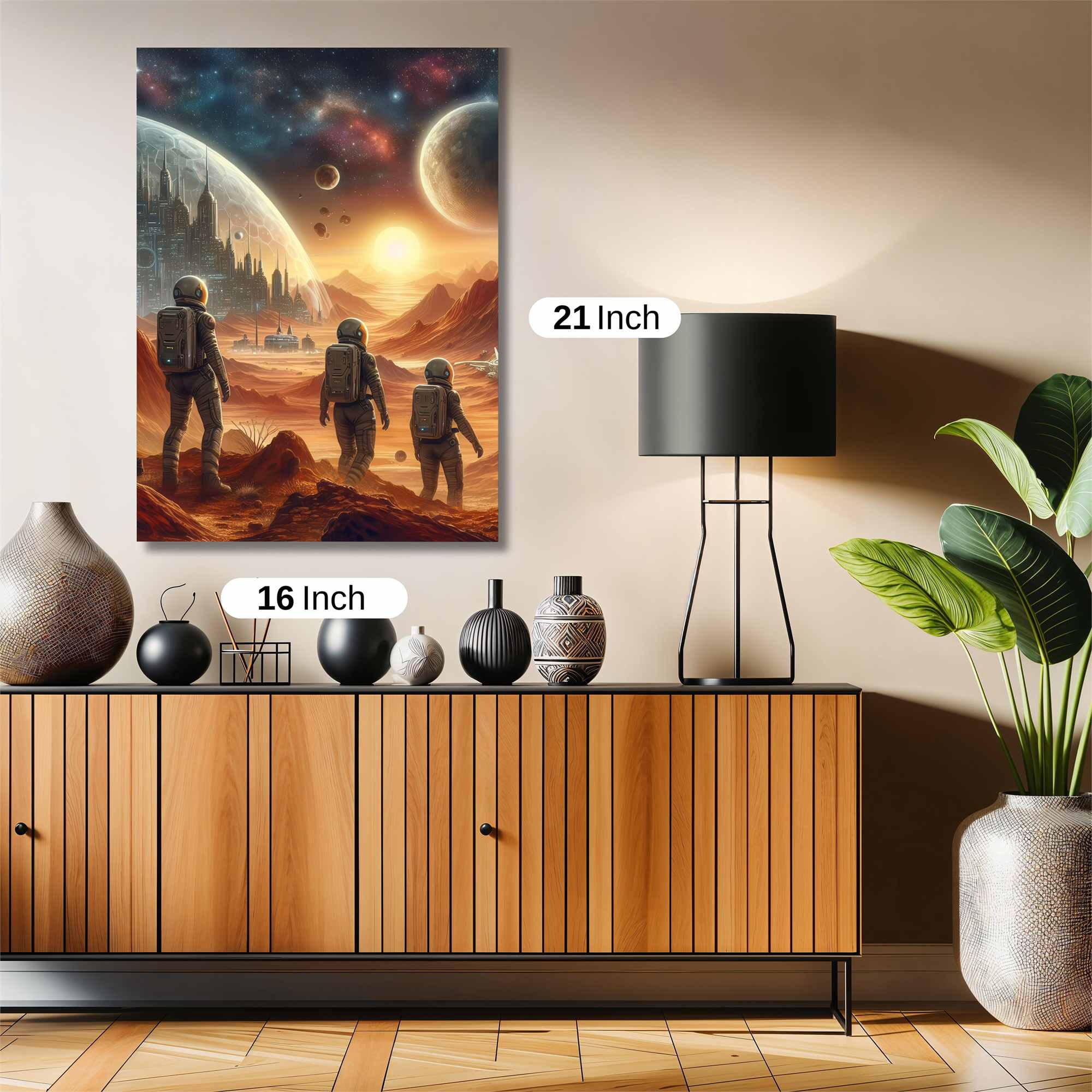 Martian Odyssey Safe Wall Magnetic / M