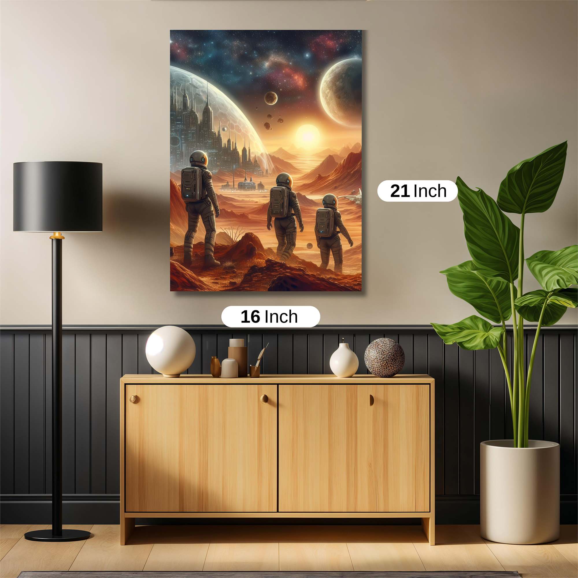 Martian Odyssey Safe Wall Magnetic / M