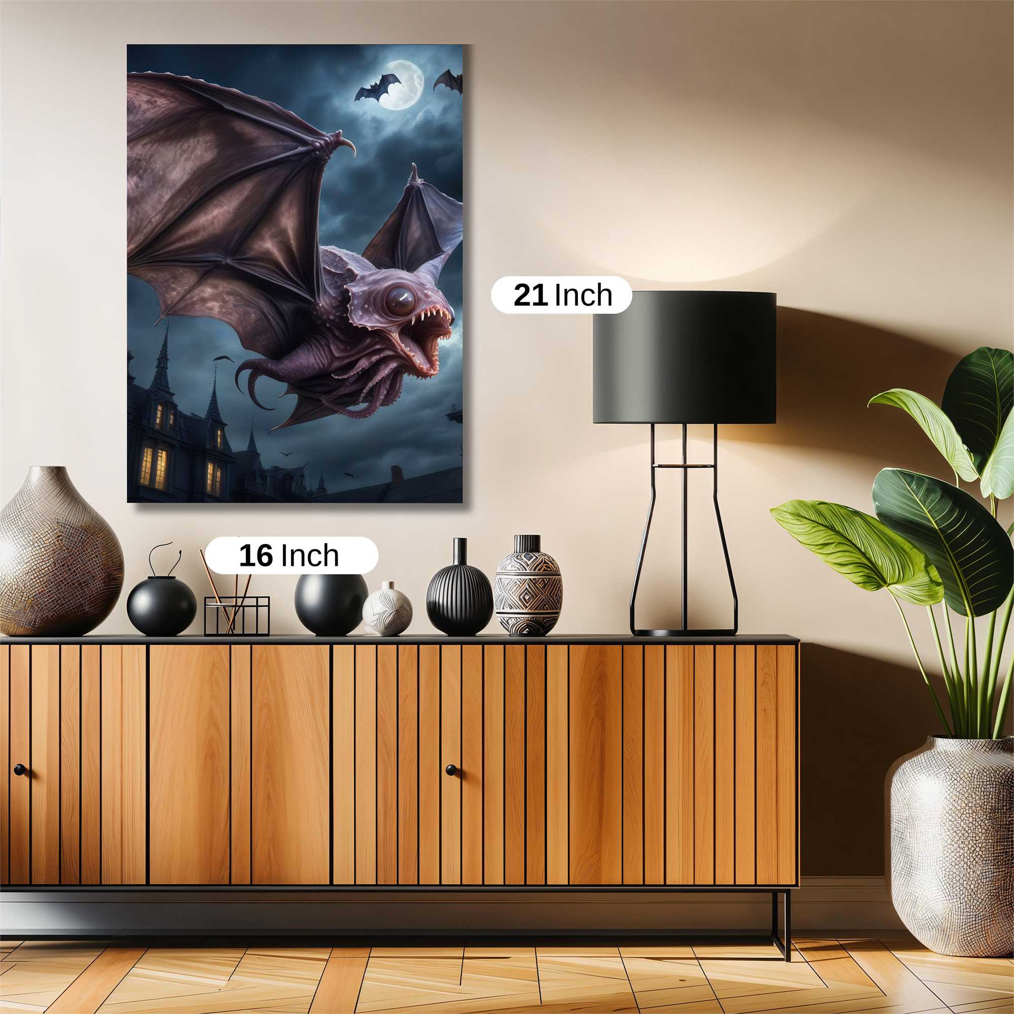 Bat Nightmare Safe Wall Magnetic / M