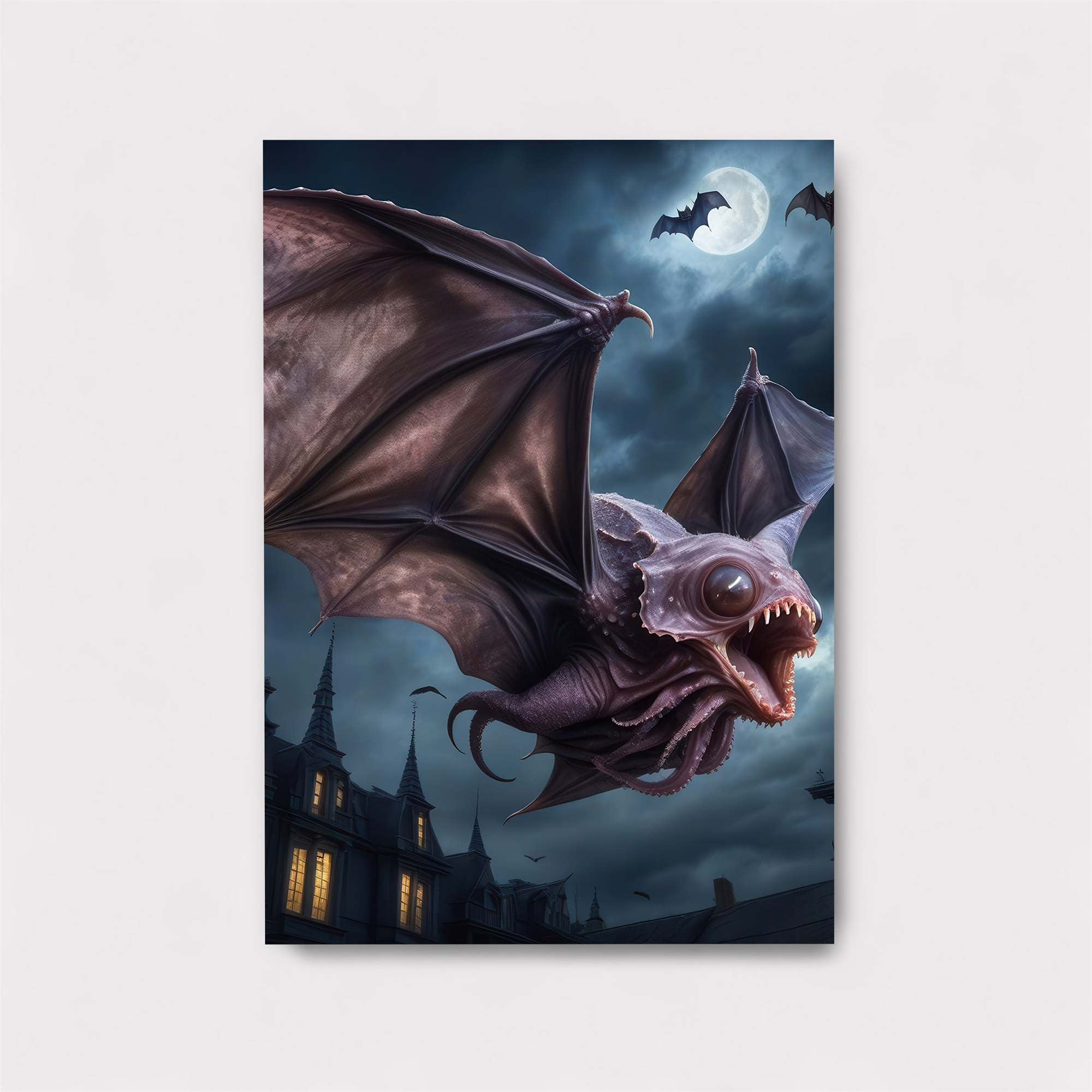 Bat Nightmare Safe Wall Magnetic / M