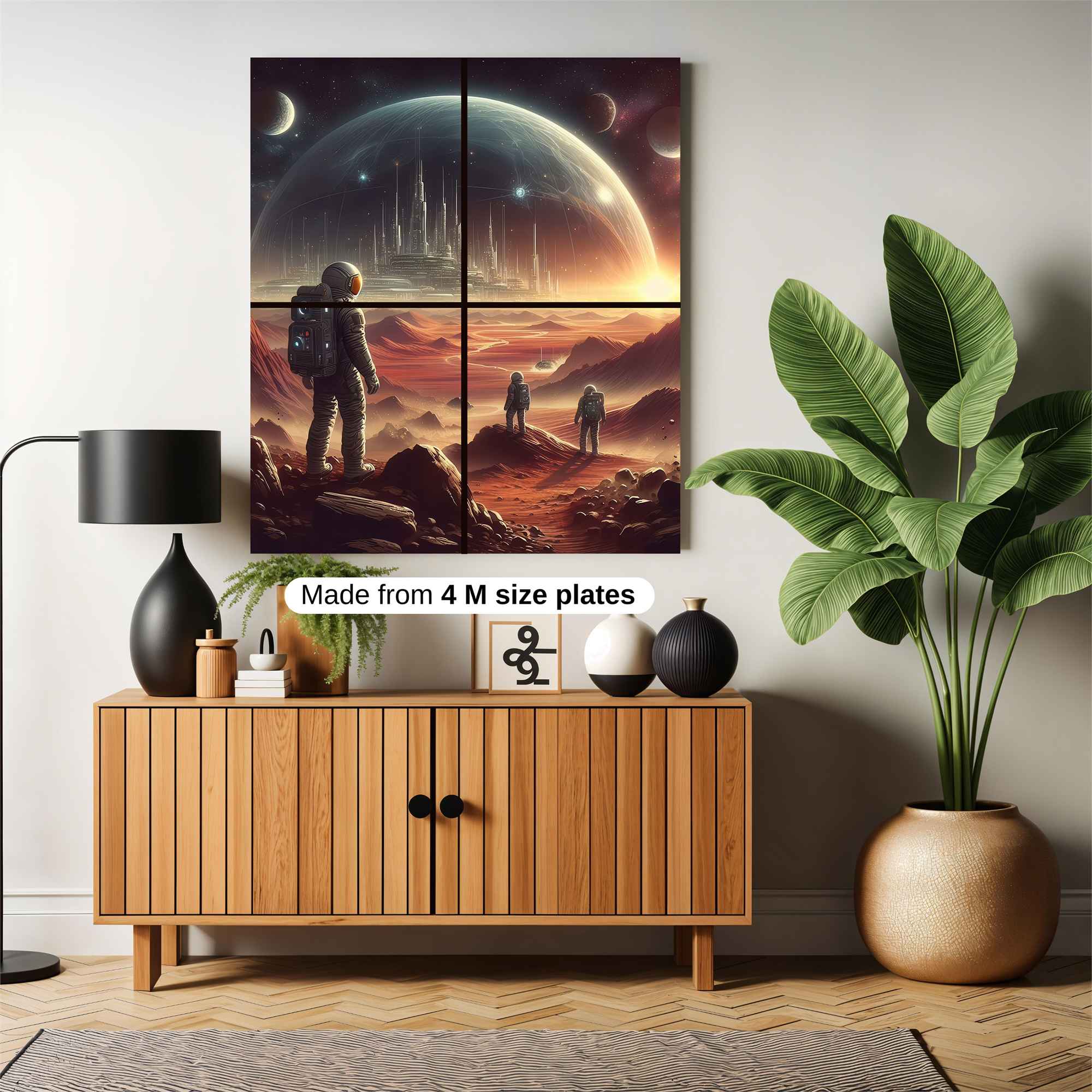 Martian Serenity Safe Wall Magnetic / M