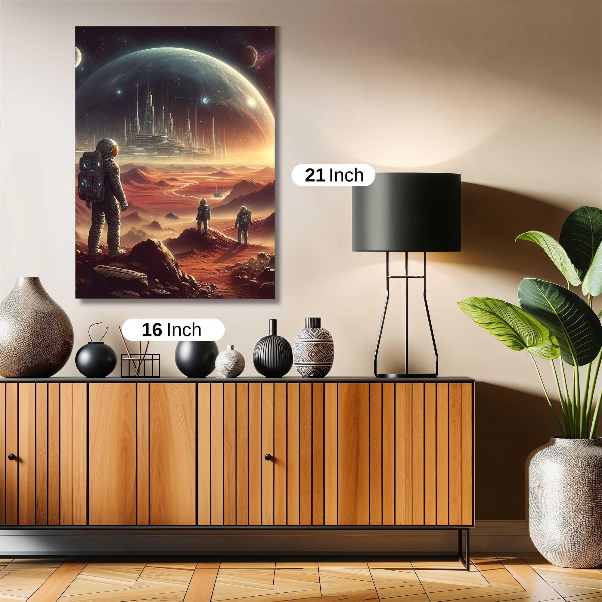 Martian Serenity Safe Wall Magnetic / M