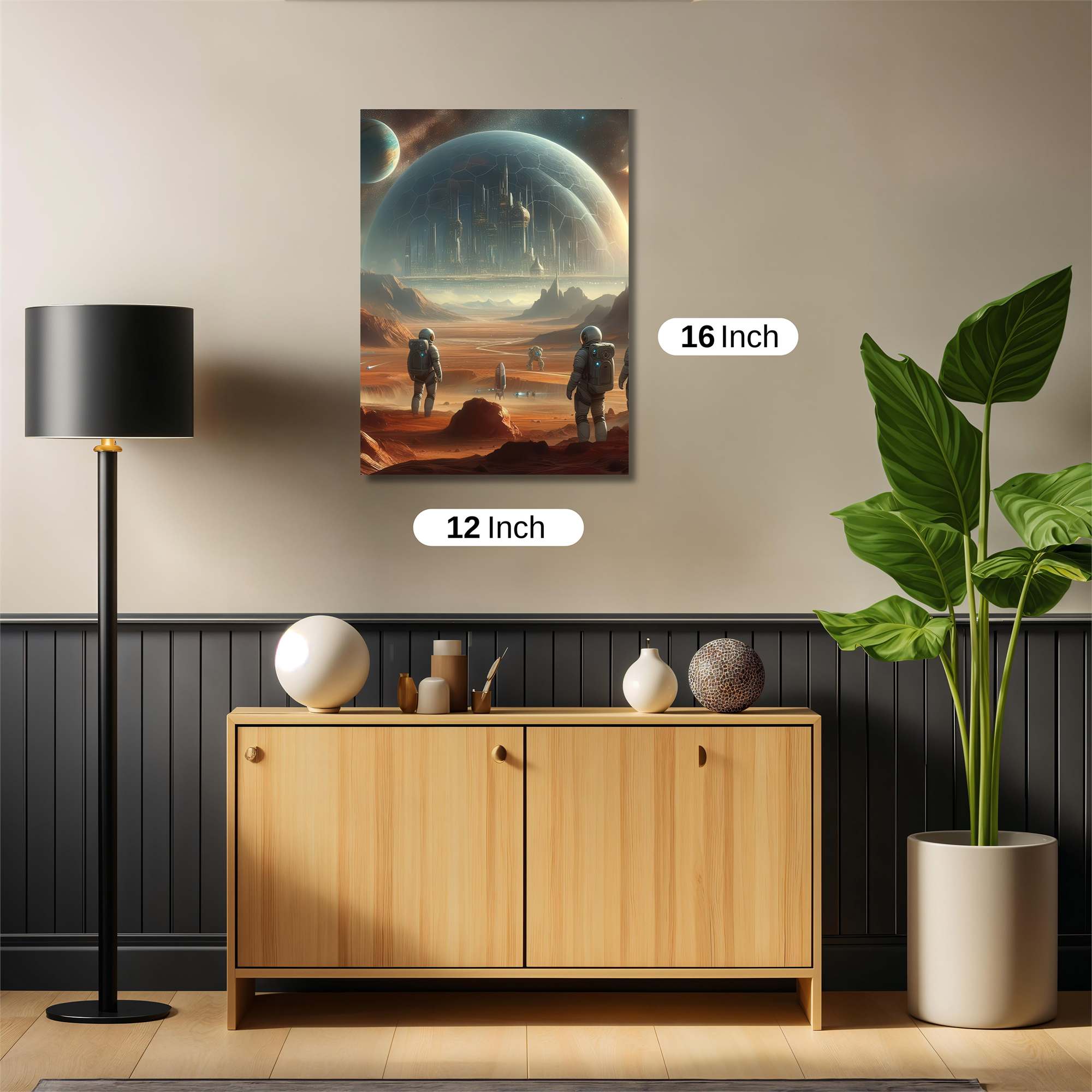 Dome Serenity Safe Wall Magnetic / M