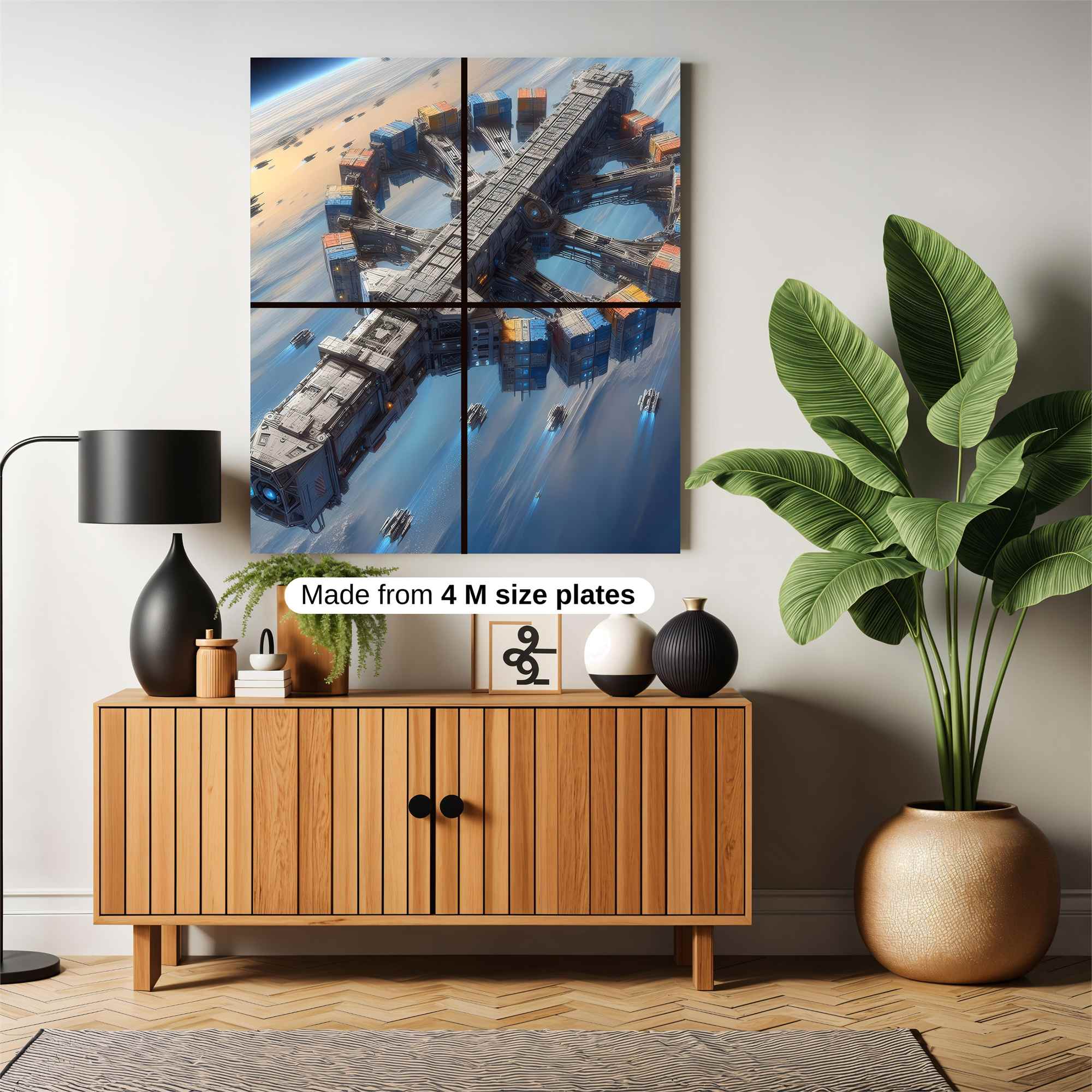 Cosmic Tranquility Safe Wall Magnetic / M