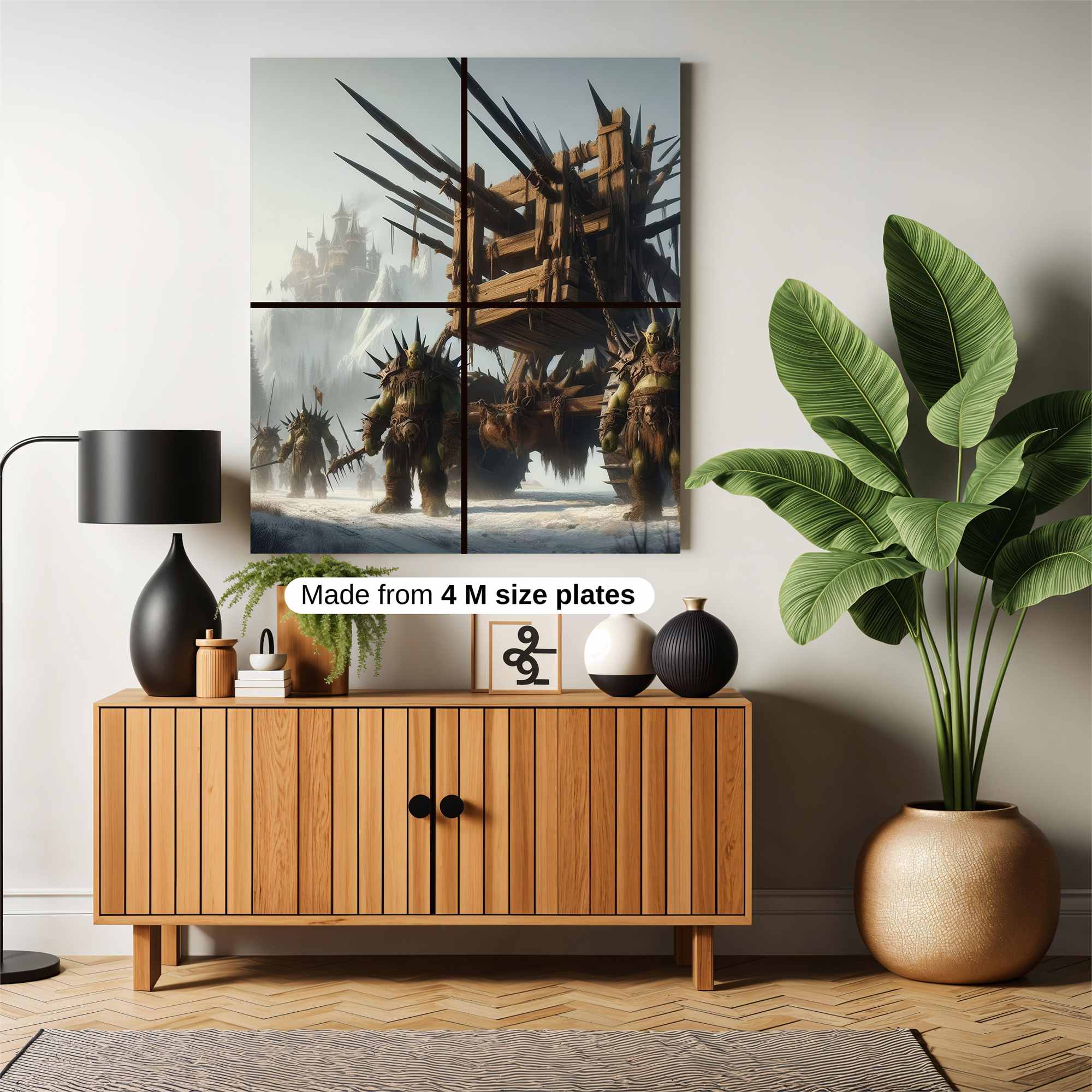 Orcs March Safe Wall Magnetic / M