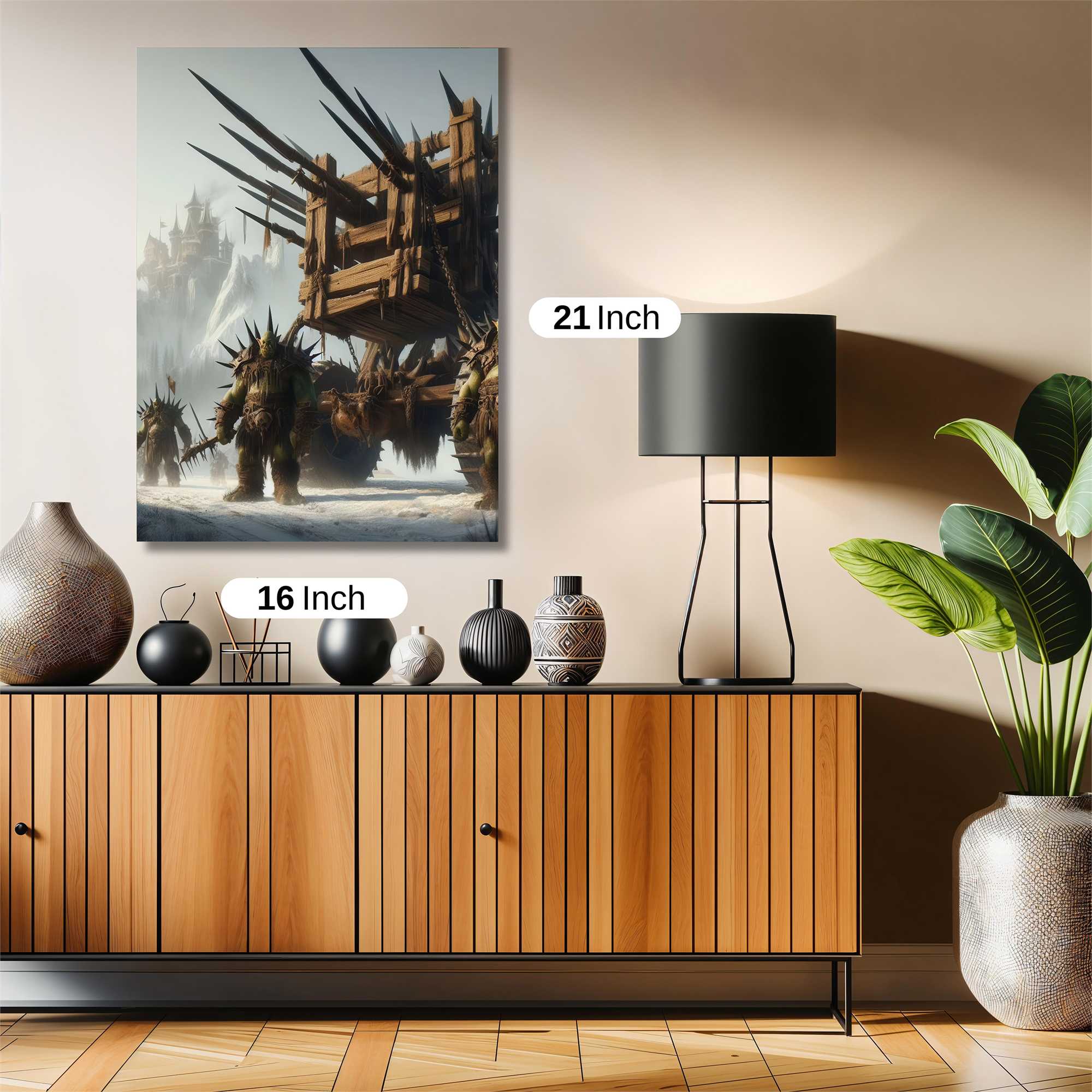 Orcs March Safe Wall Magnetic / M