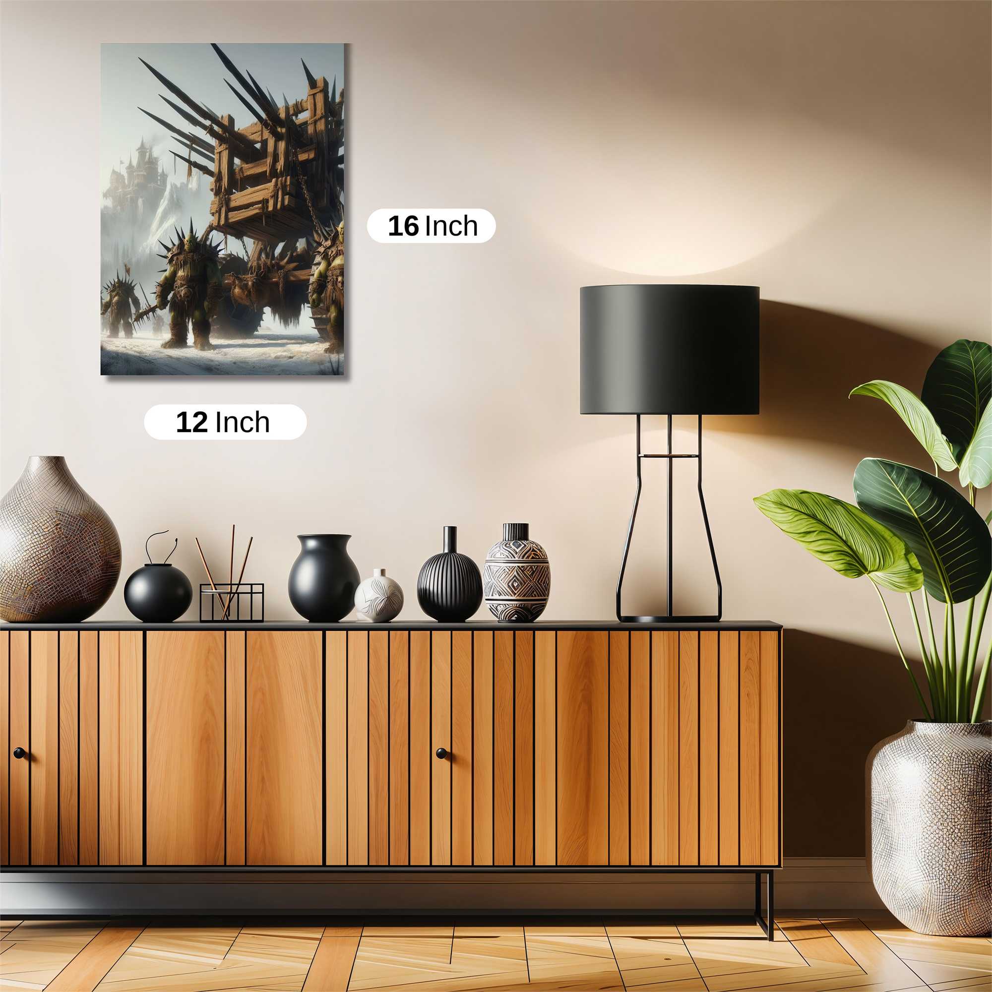 Orcs March Safe Wall Magnetic / M