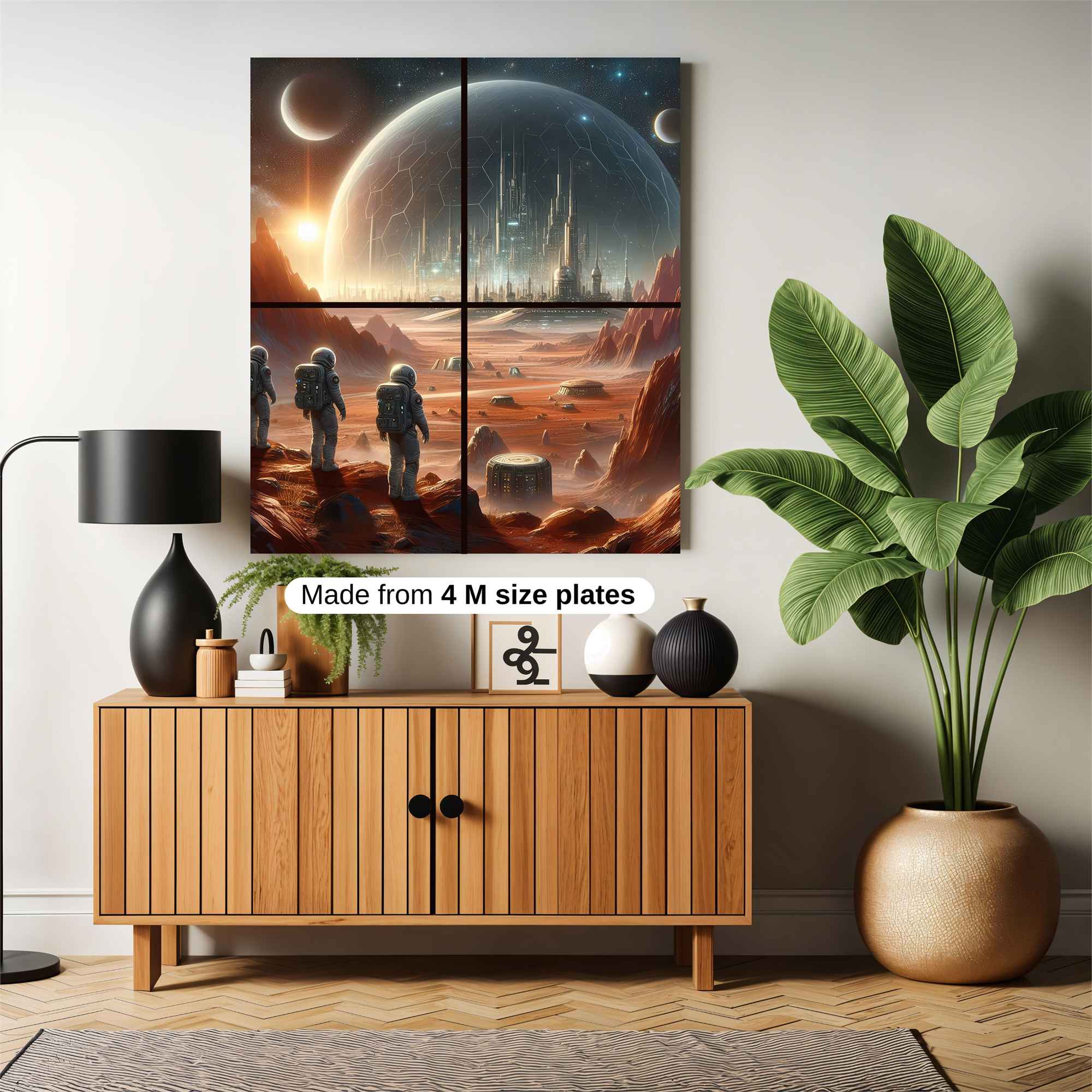 Martian Dawn Safe Wall Magnetic / M
