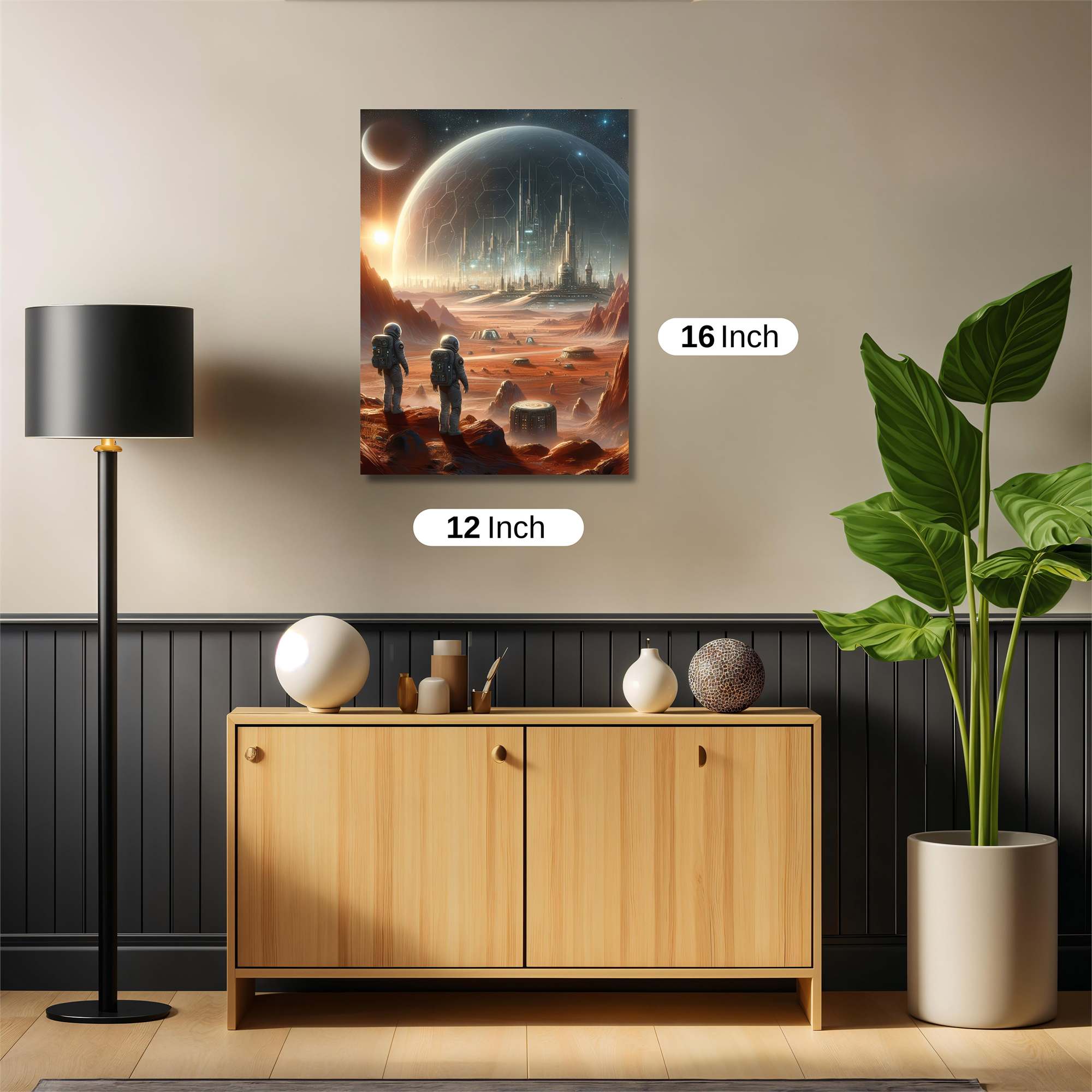 Martian Dawn Safe Wall Magnetic / M
