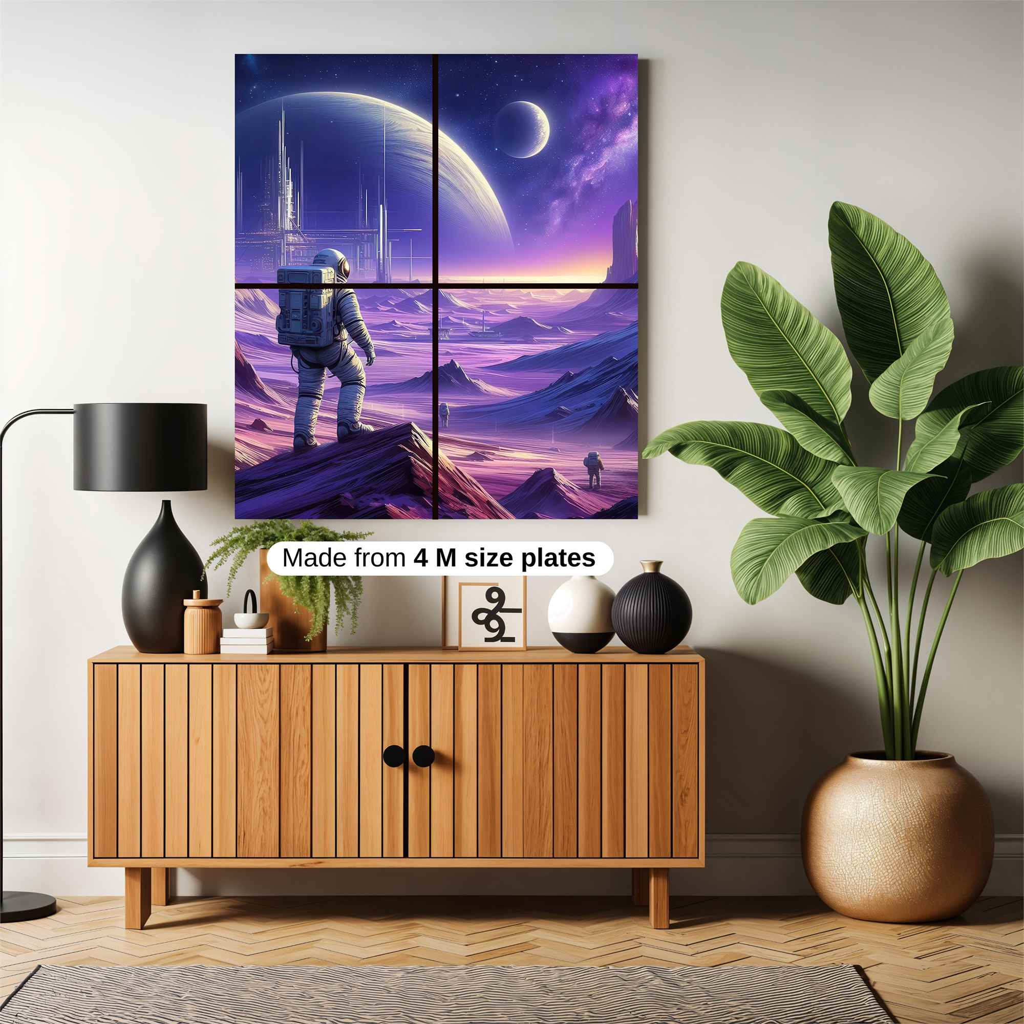 Astronaut Dreamscape Safe Wall Magnetic / M