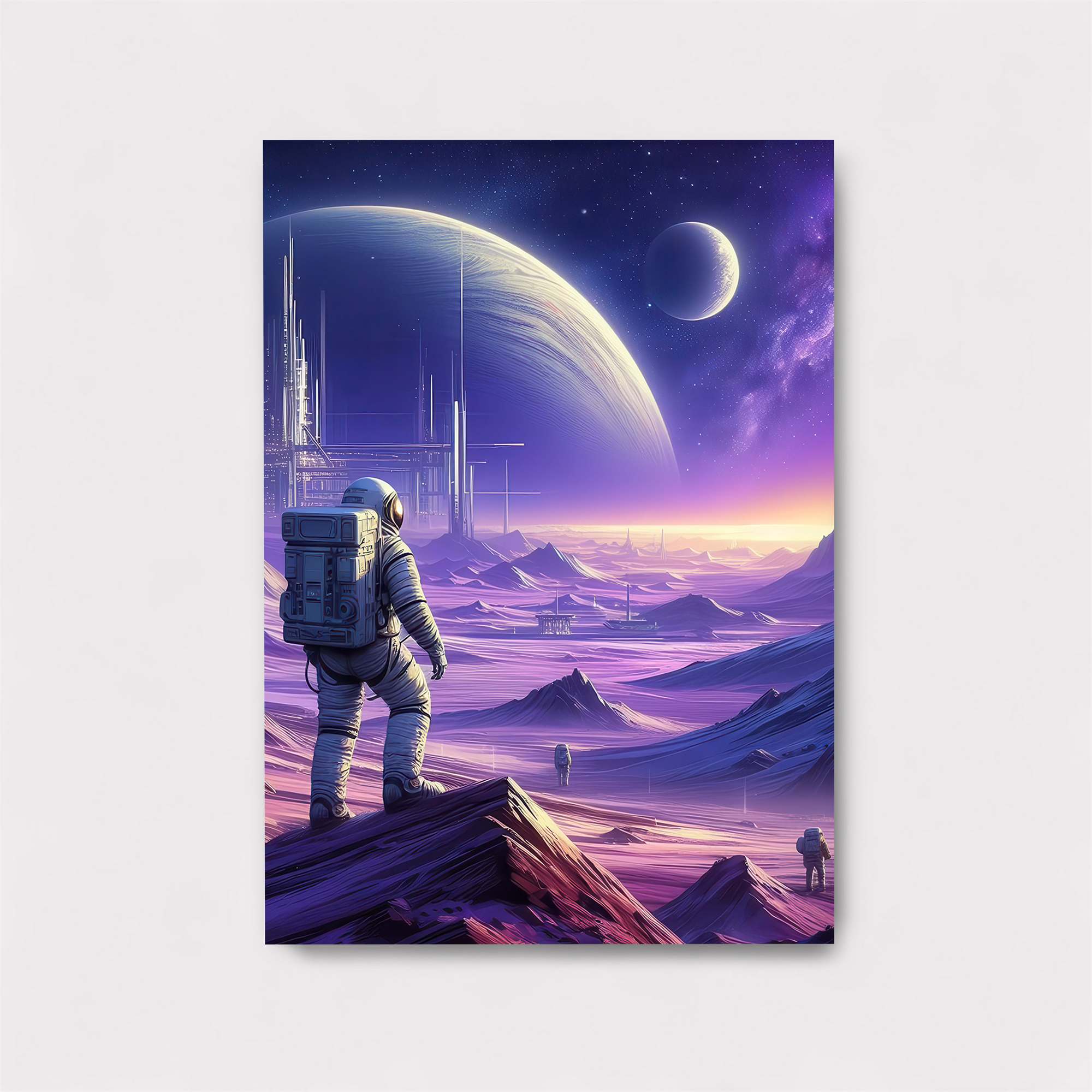Astronaut Dreamscape Safe Wall Magnetic / M