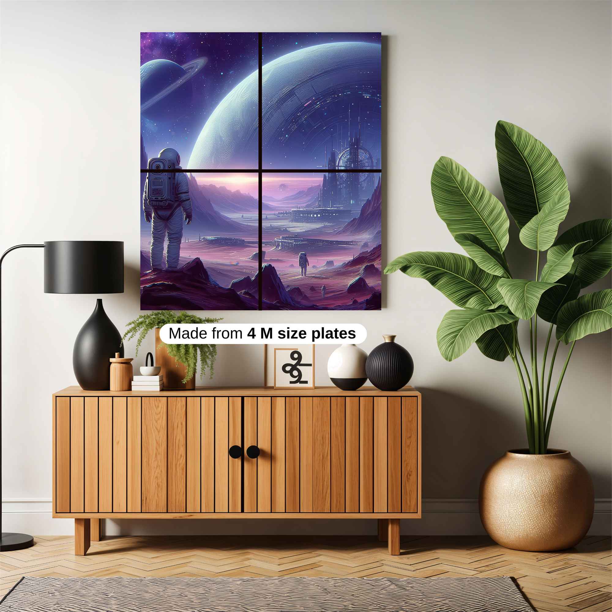 Astronaut Odyssey Safe Wall Magnetic / M