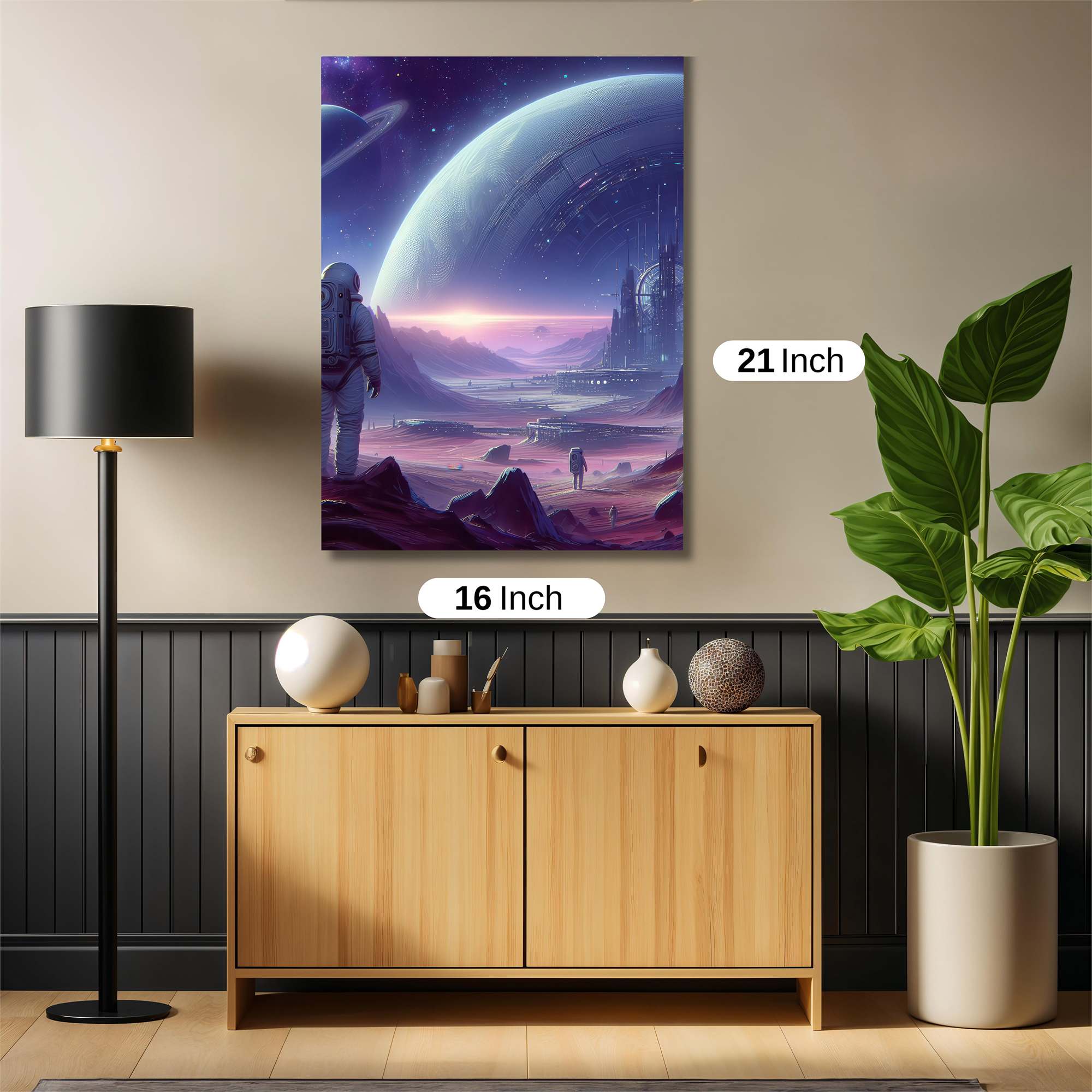 Astronaut Odyssey Safe Wall Magnetic / M