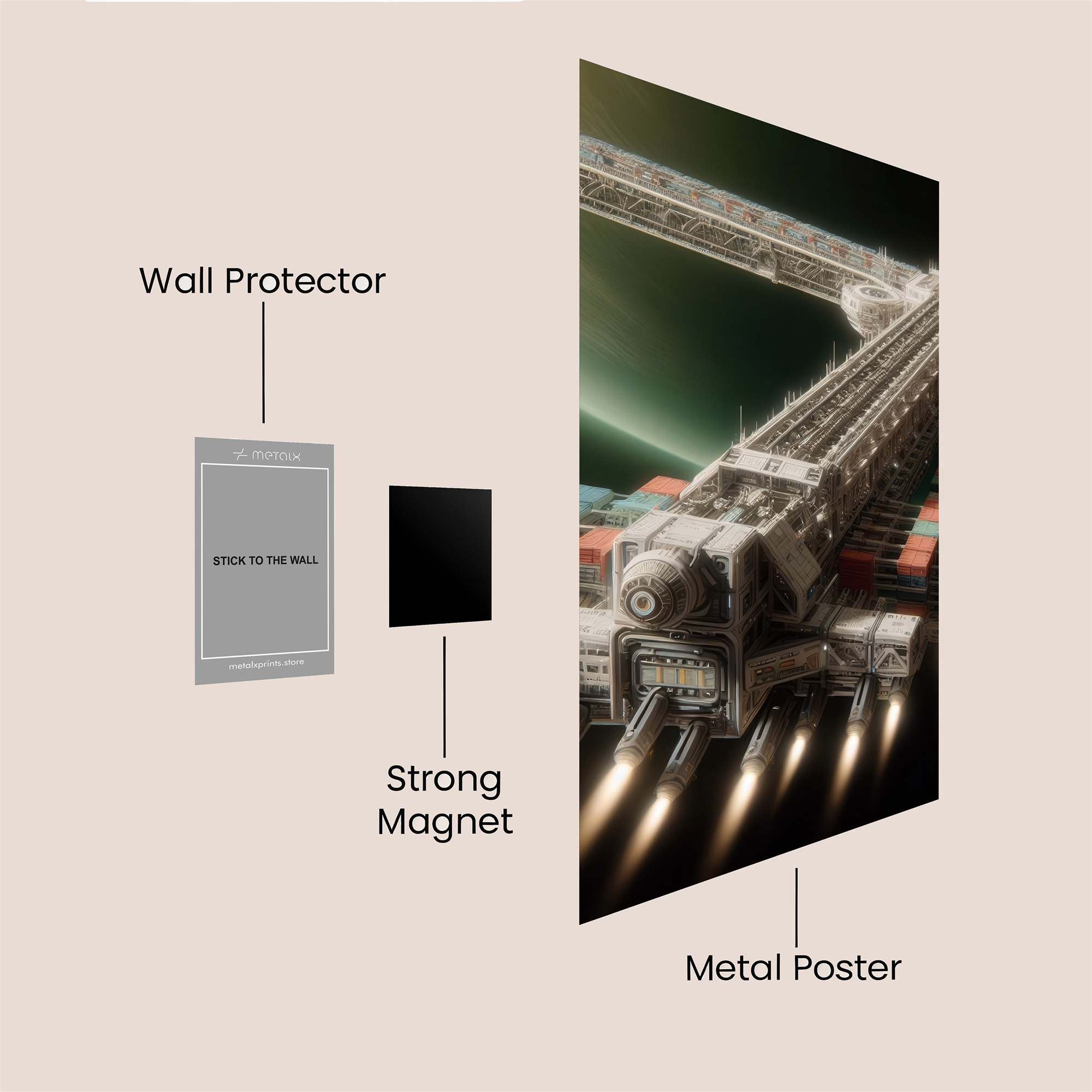 Freight Odyssey Safe Wall Magnetic / M