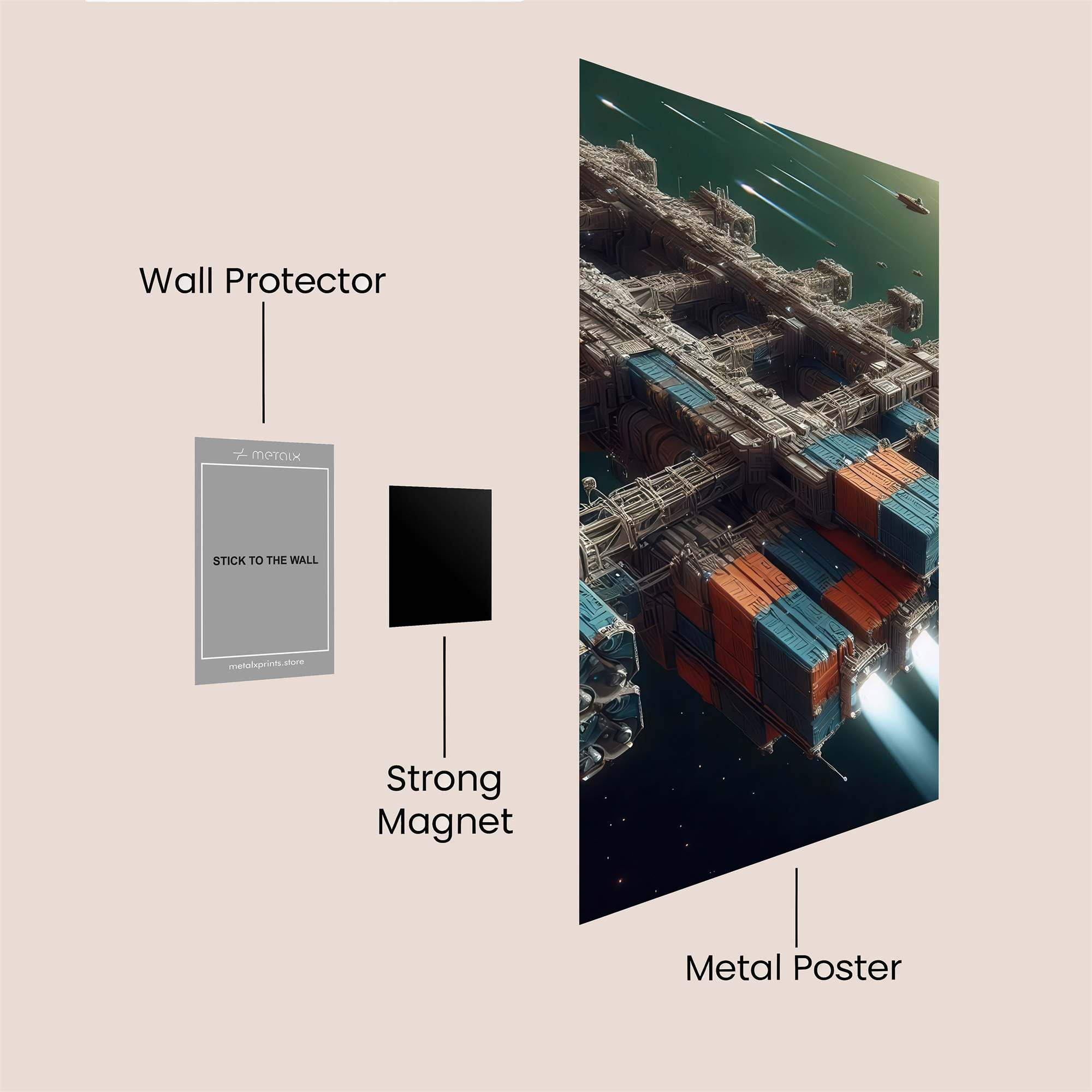 Freight Odyssey Safe Wall Magnetic / M