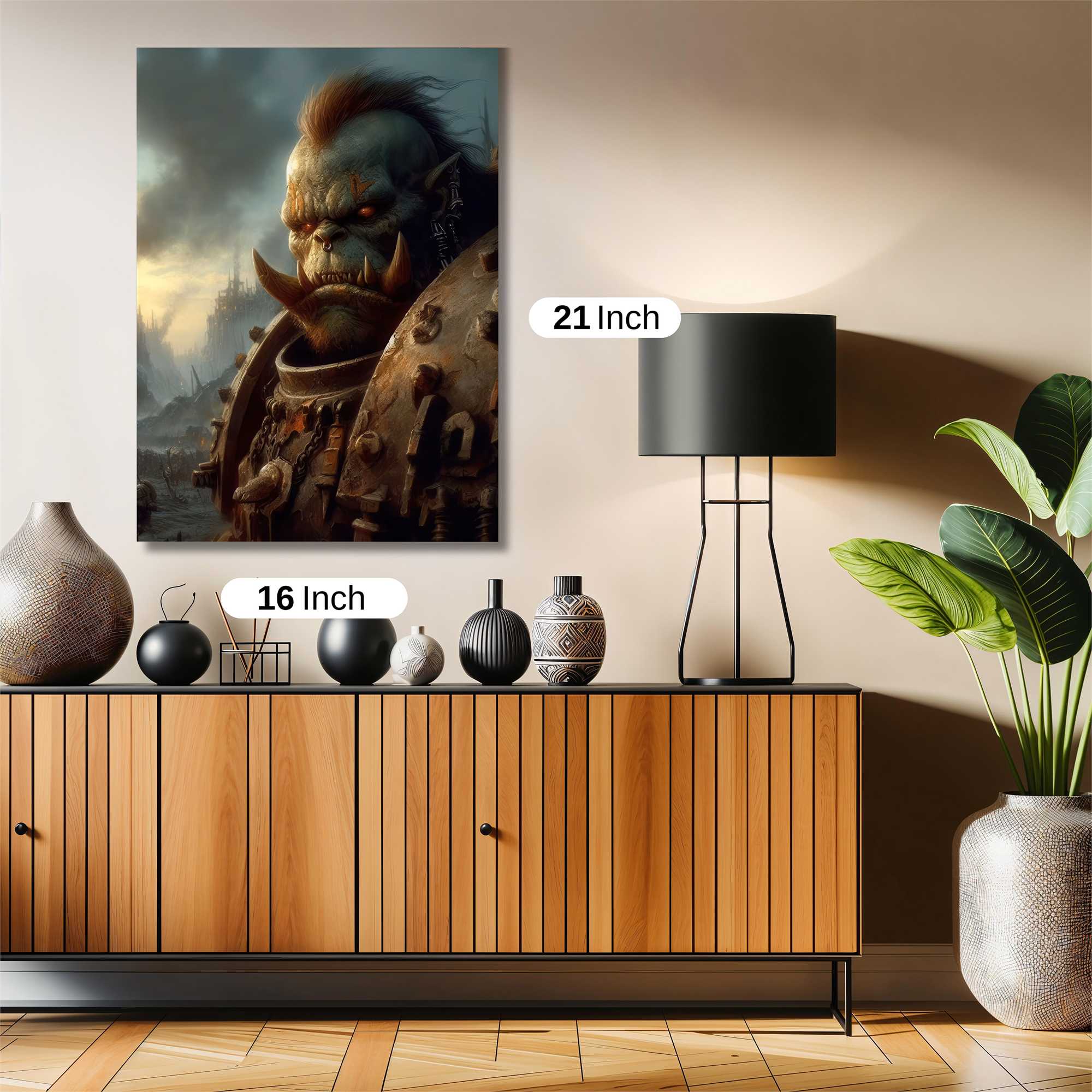 Thrall Menacing Safe Wall Magnetic / M