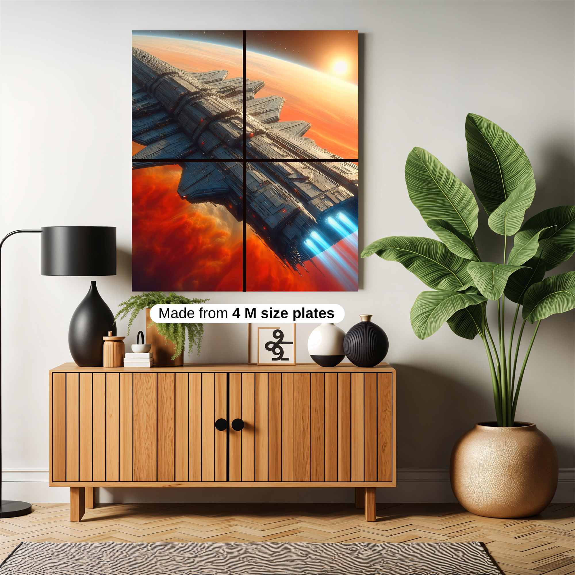 Starship Odyssey Safe Wall Magnetic / M