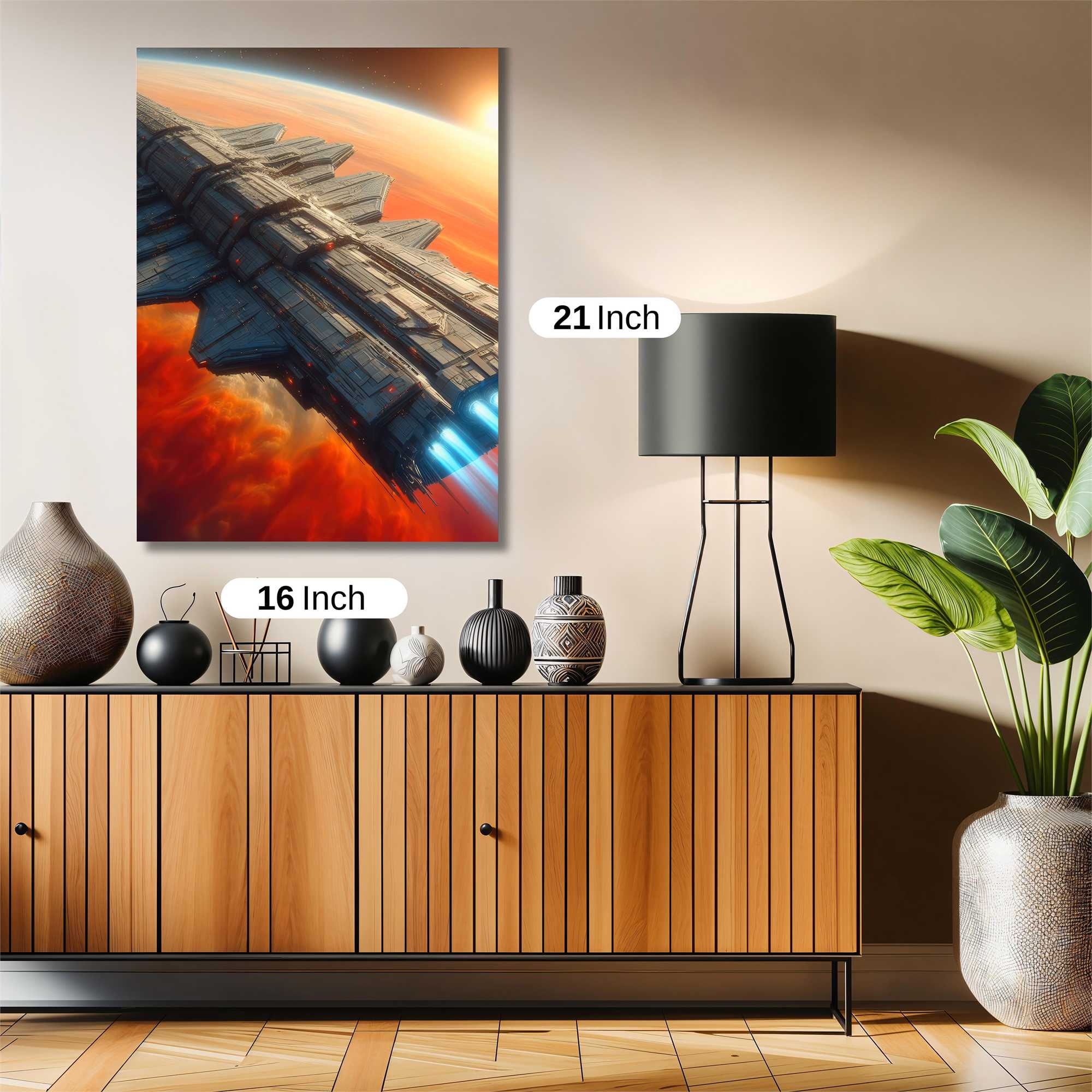 Starship Odyssey Safe Wall Magnetic / M