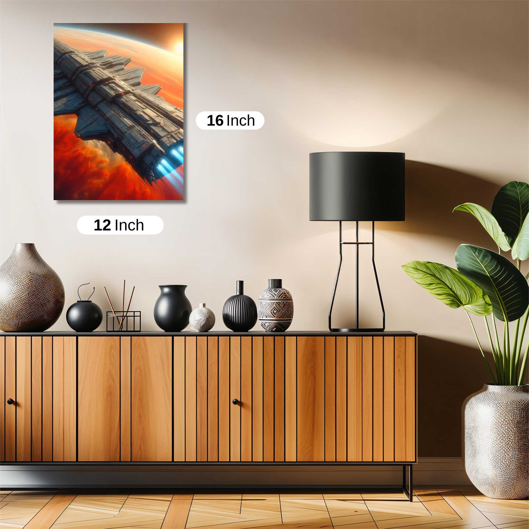 Starship Odyssey Safe Wall Magnetic / M