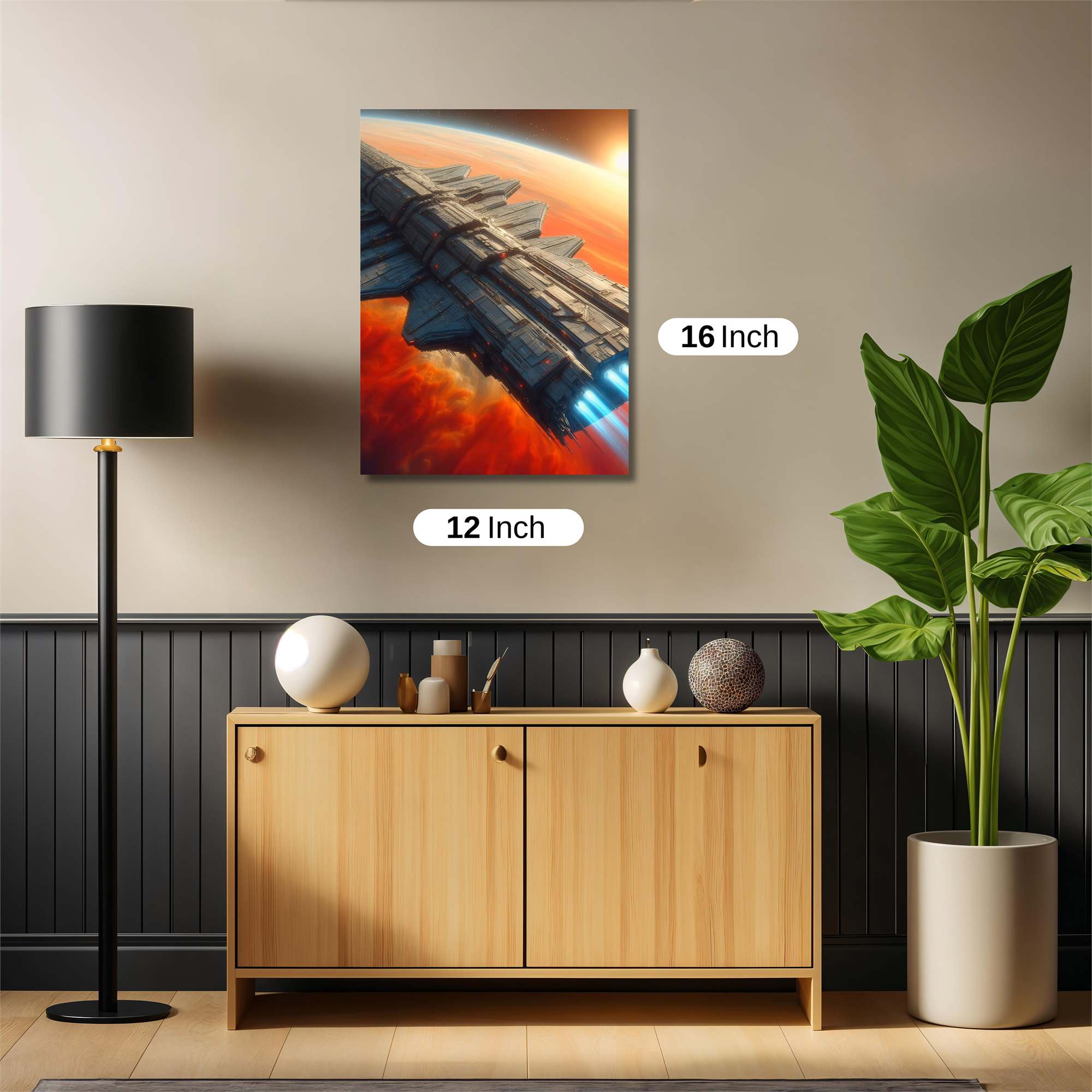 Starship Odyssey Safe Wall Magnetic / M