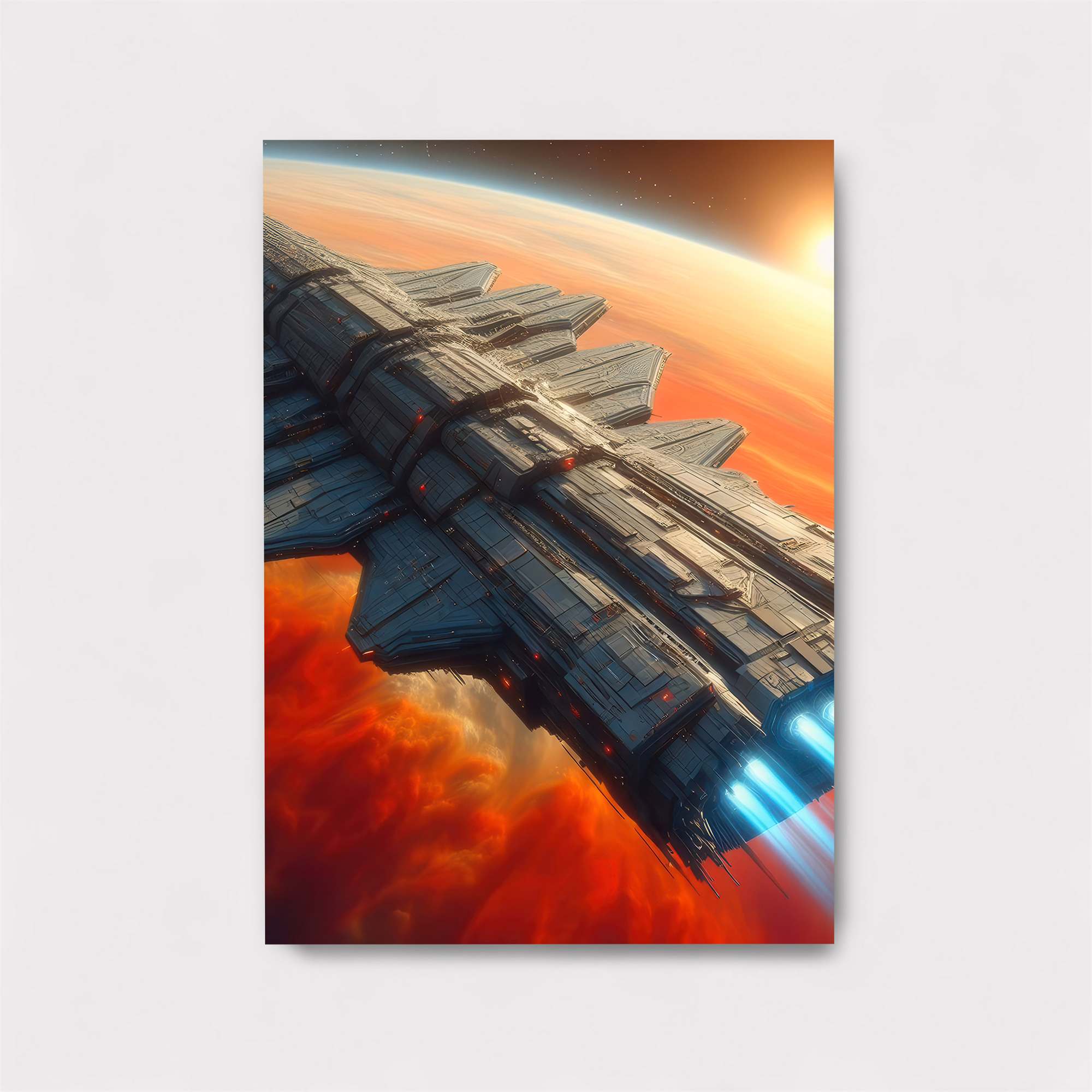Starship Odyssey Safe Wall Magnetic / M