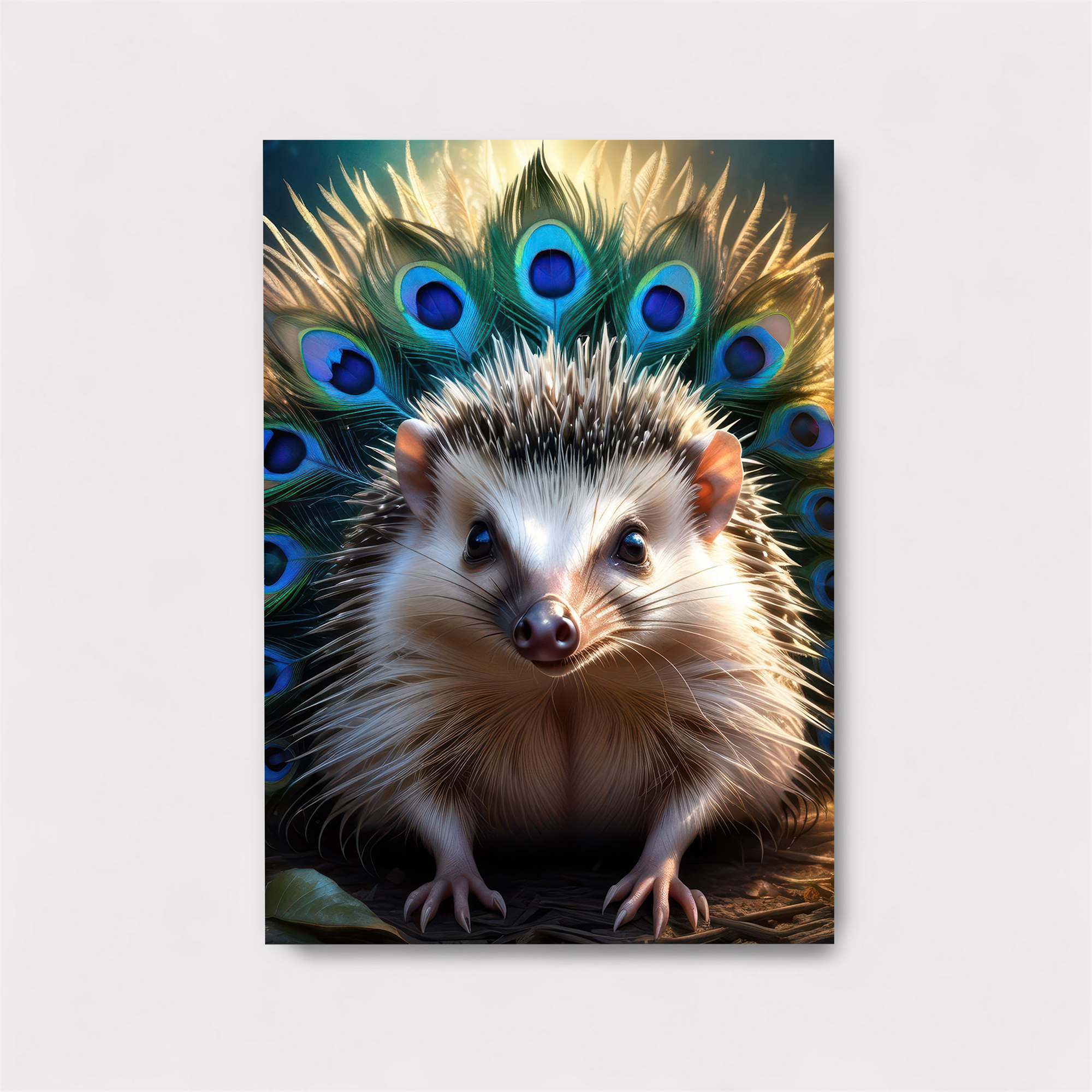 Peacock Quills Safe Wall Magnetic / M