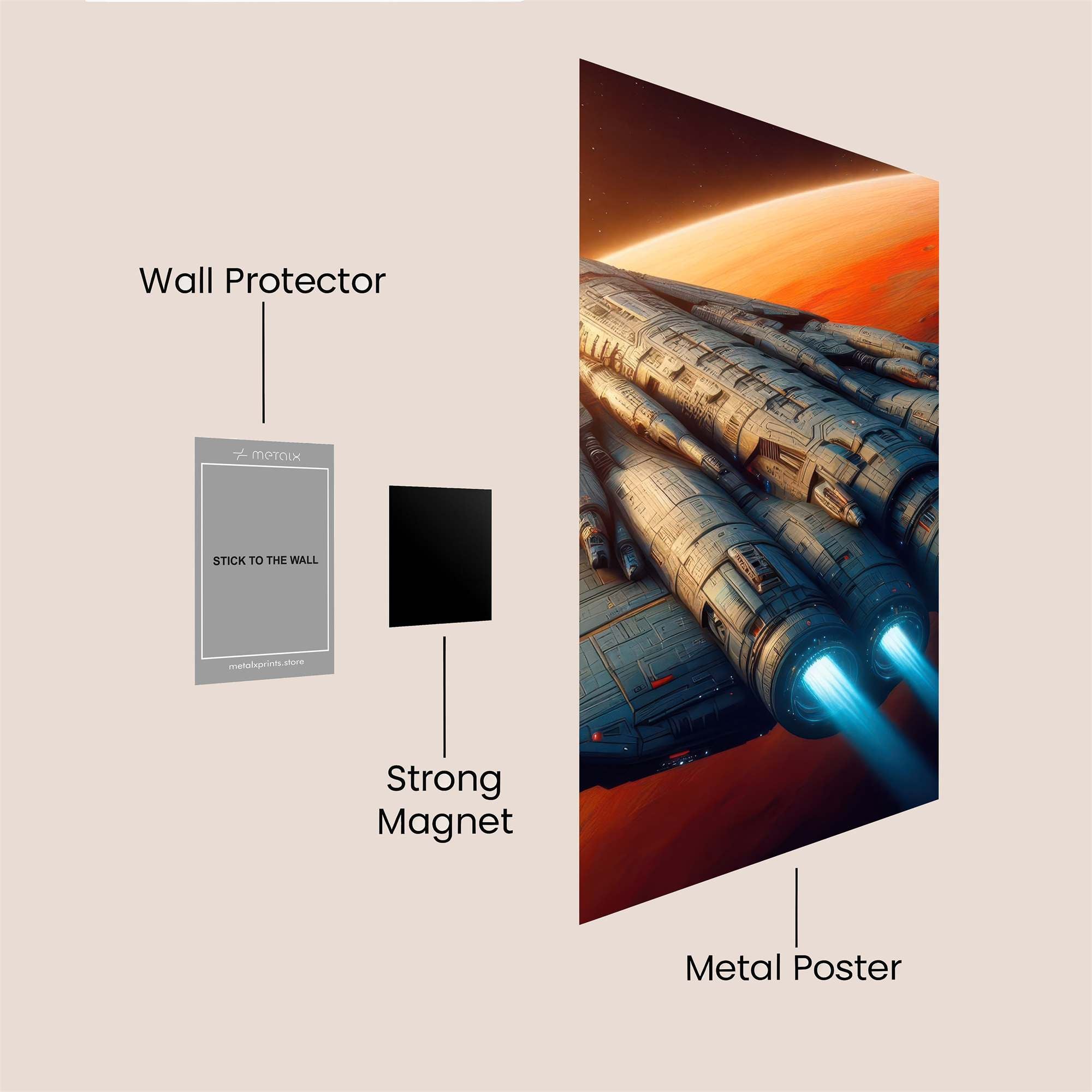 Explorer Serene Safe Wall Magnetic / M
