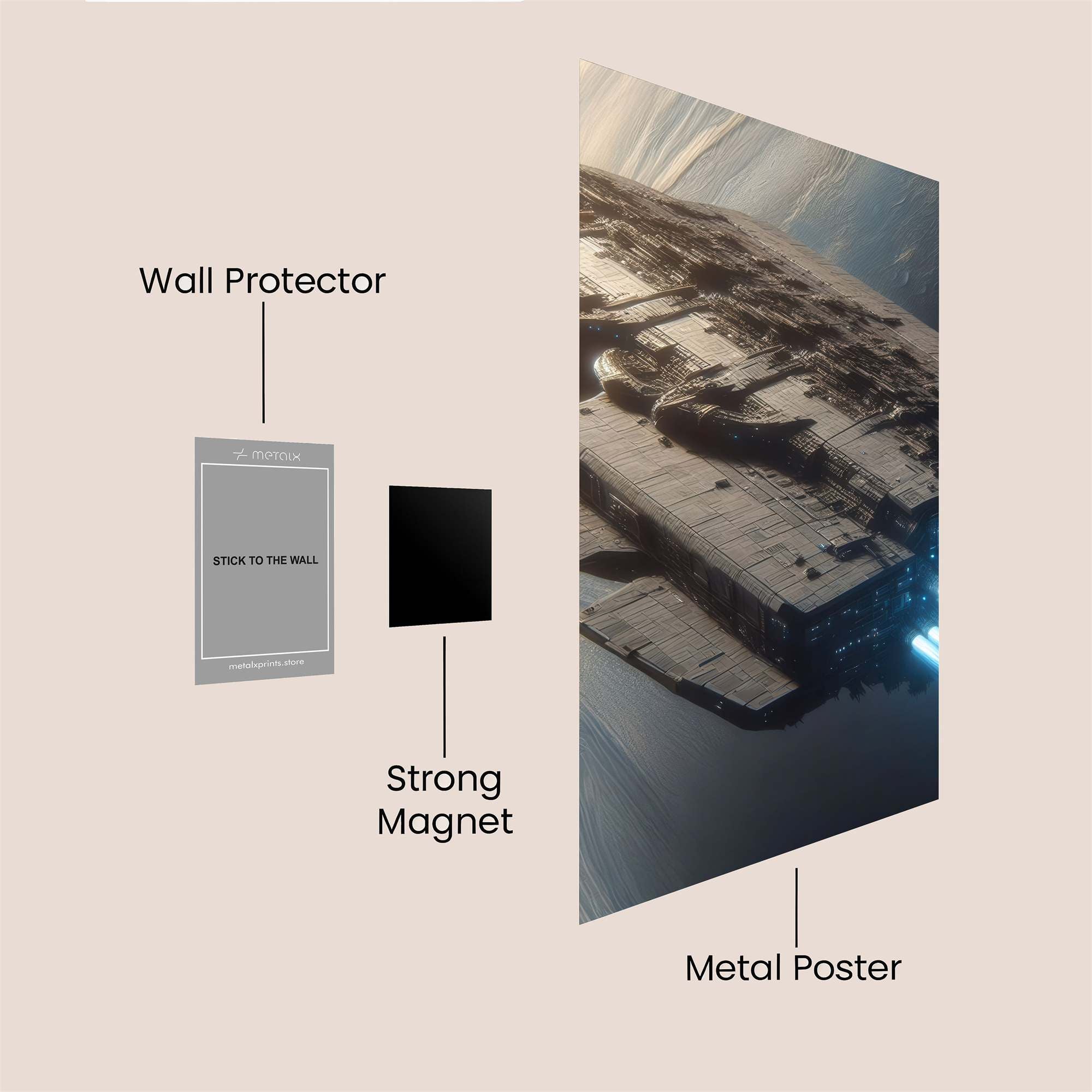 Rocinante Resolute Safe Wall Magnetic / M