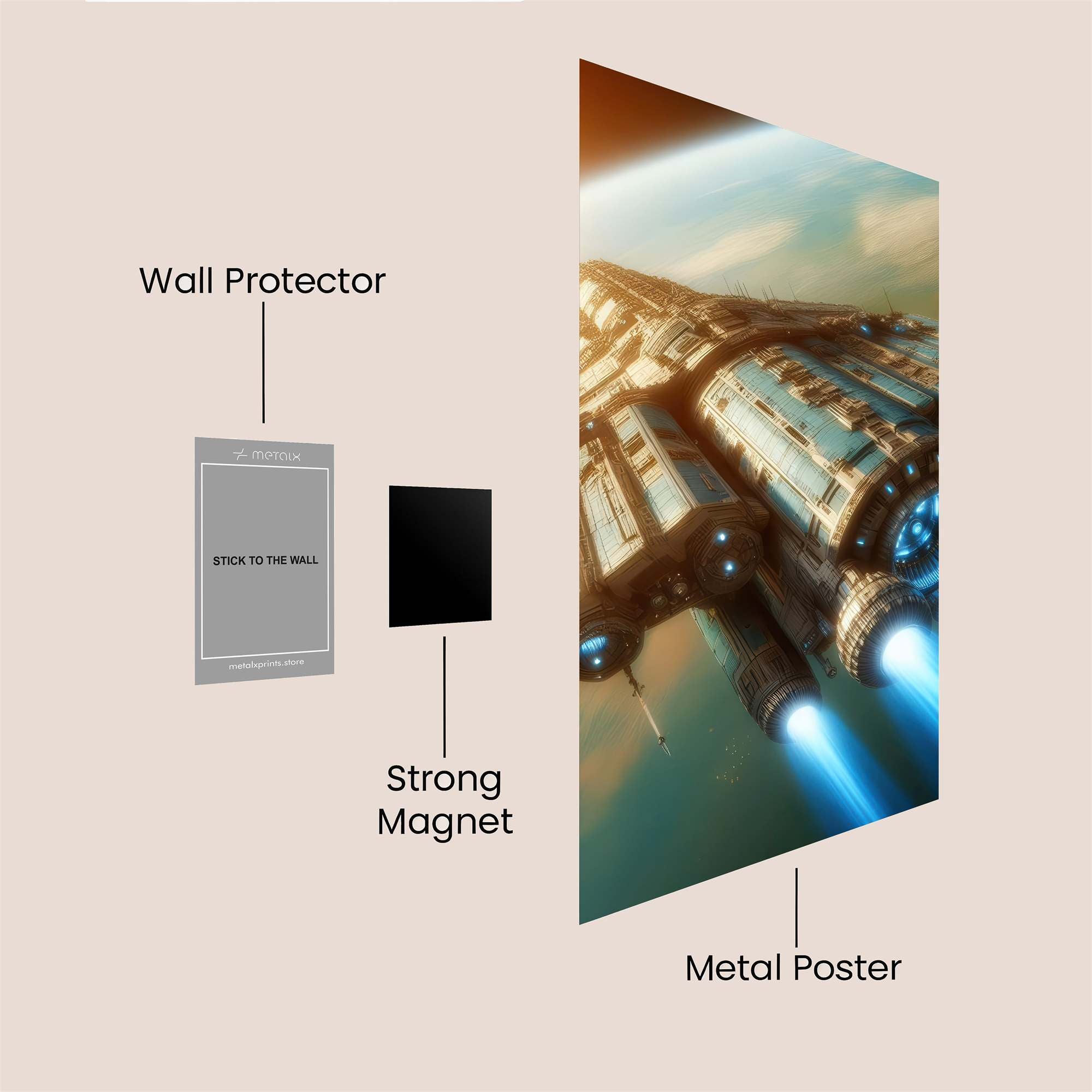 Odyssey Serene Safe Wall Magnetic / M
