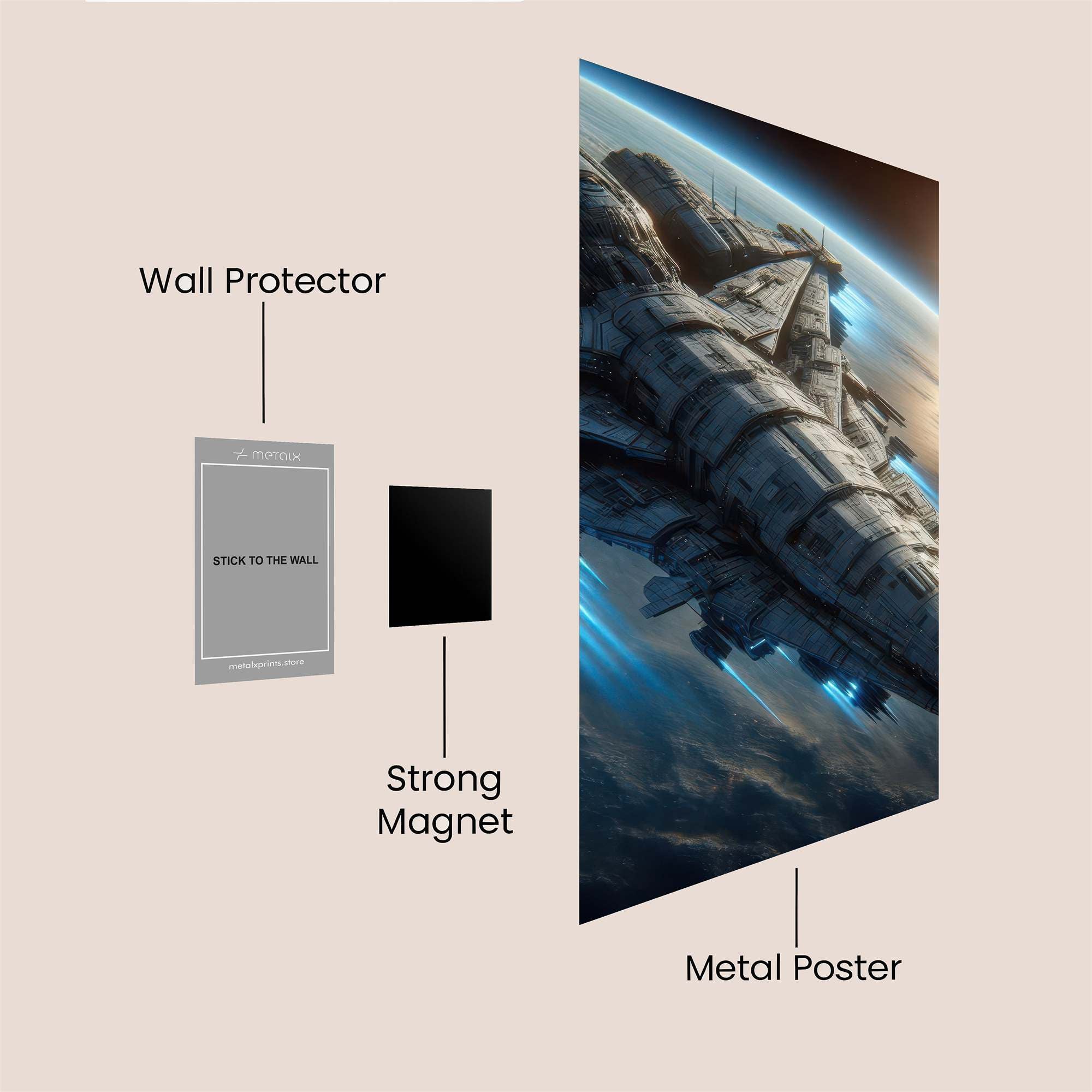 Executor Serene Safe Wall Magnetic / M