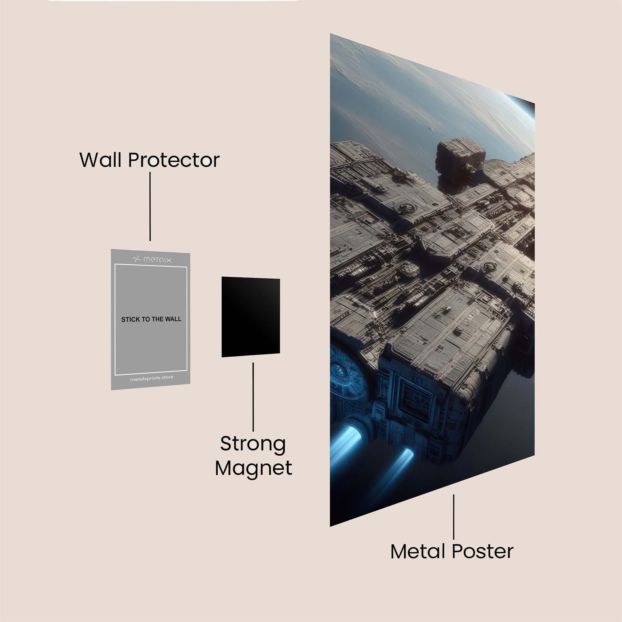 Nostromo Odyssey Safe Wall Magnetic / M
