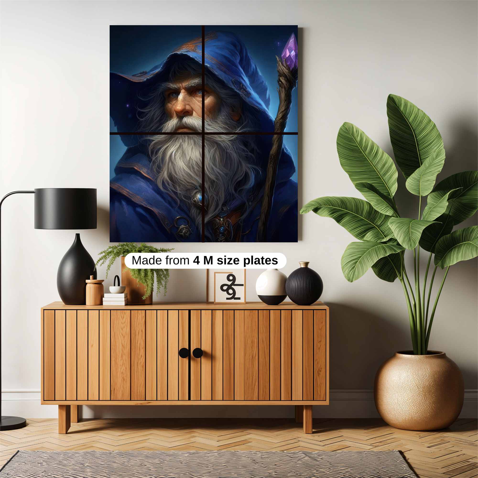 Wizard Enigmatic Safe Wall Magnetic / M