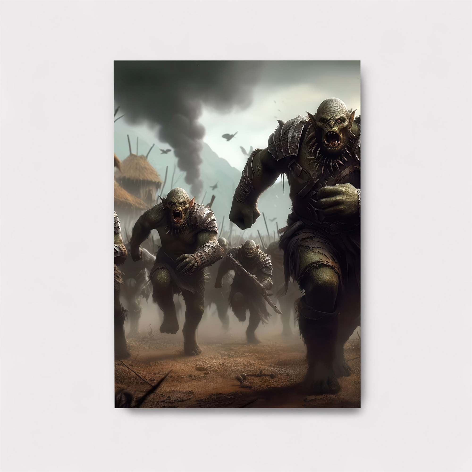 Orcs Rampant Safe Wall Magnetic / M