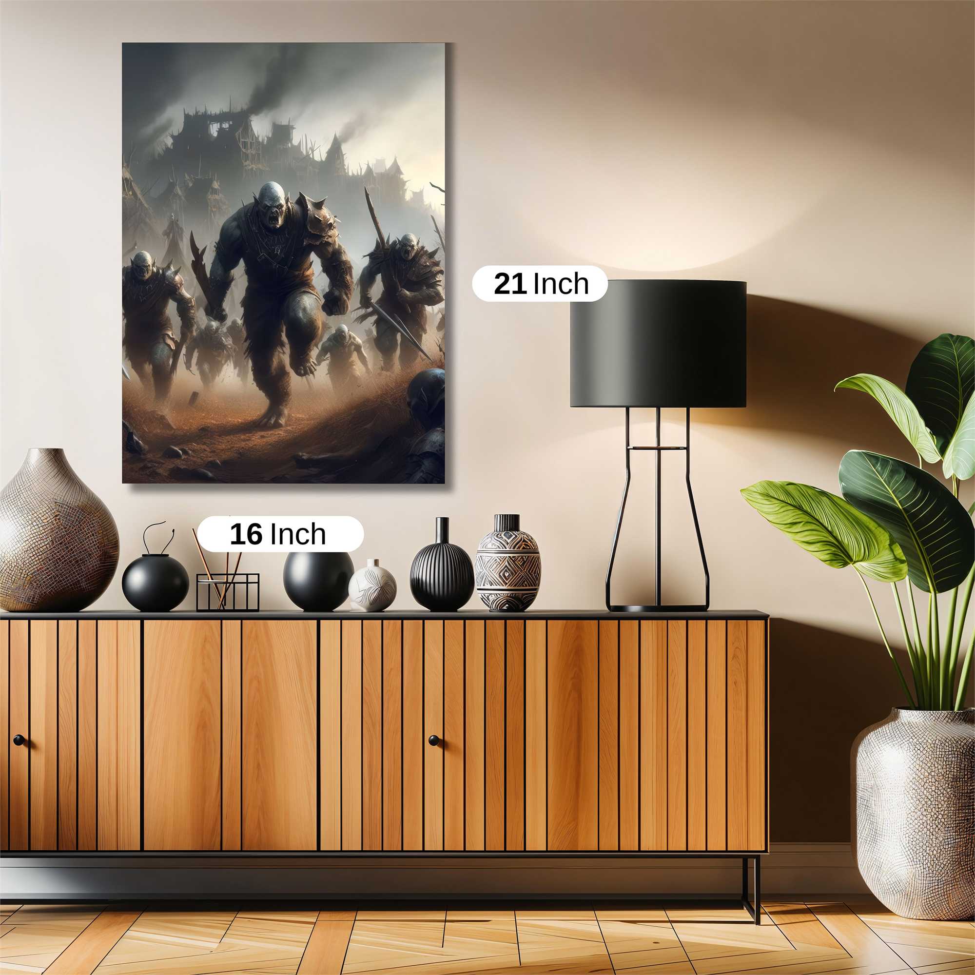 Orcs Onslaught Safe Wall Magnetic / M