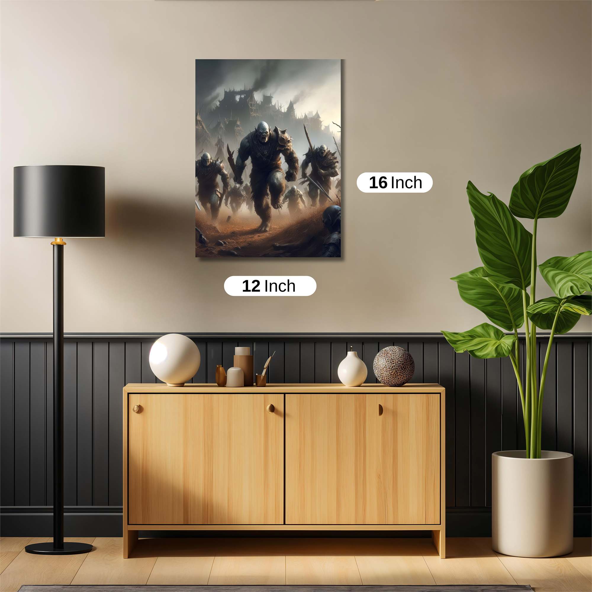 Orcs Onslaught Safe Wall Magnetic / M