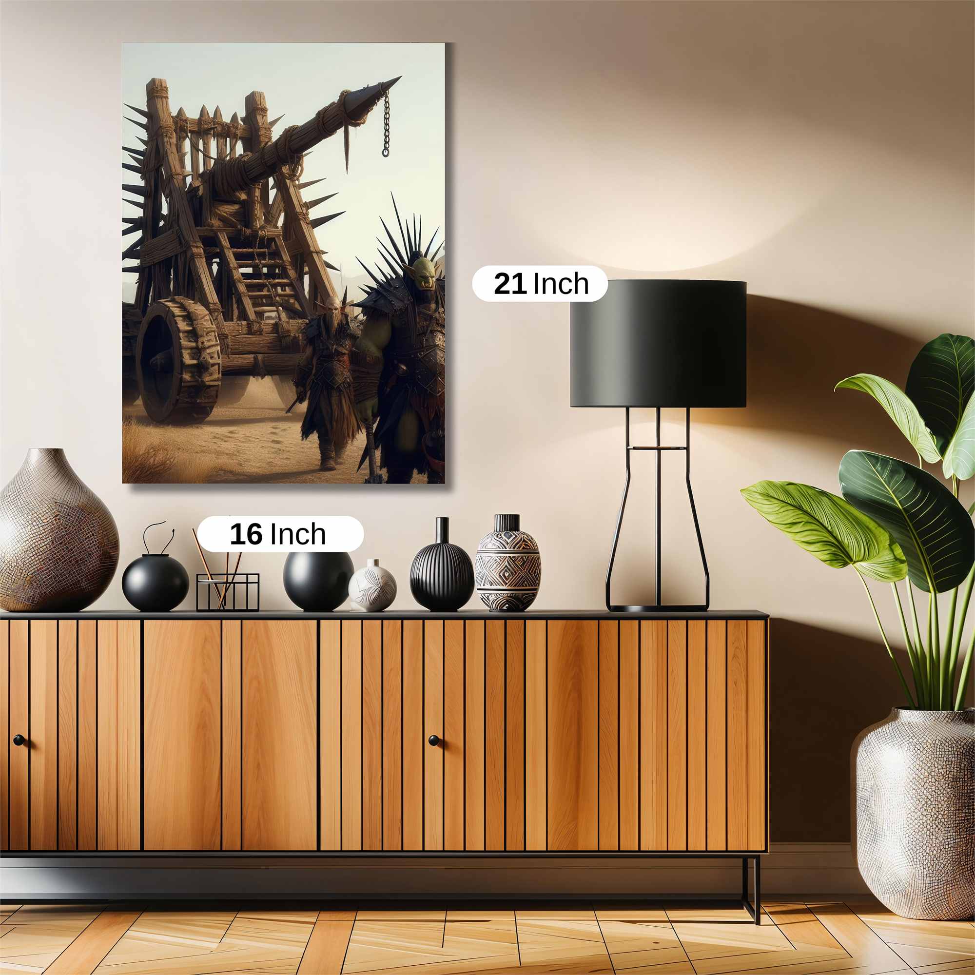 Orcish Siege Safe Wall Magnetic / M