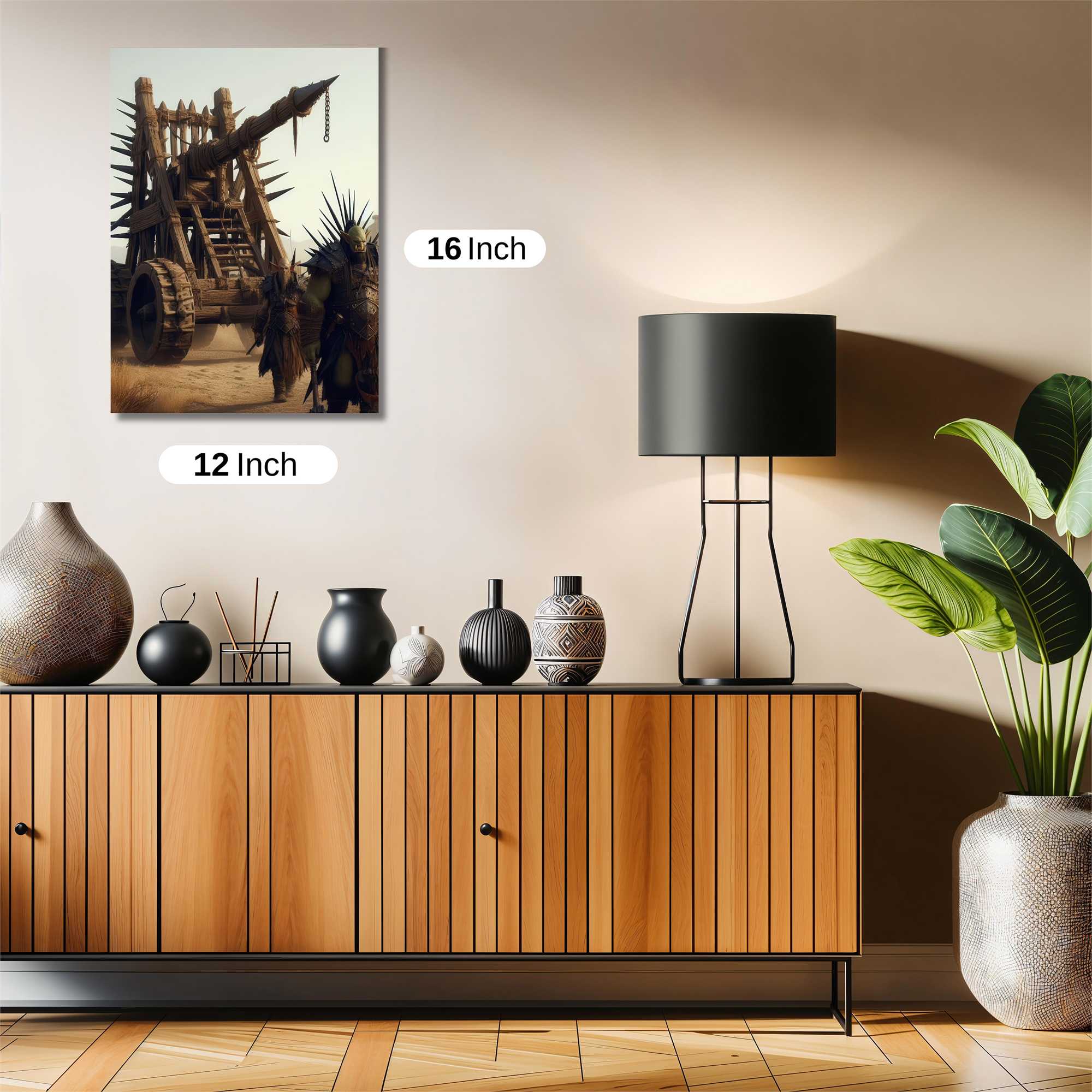 Orcish Siege Safe Wall Magnetic / M