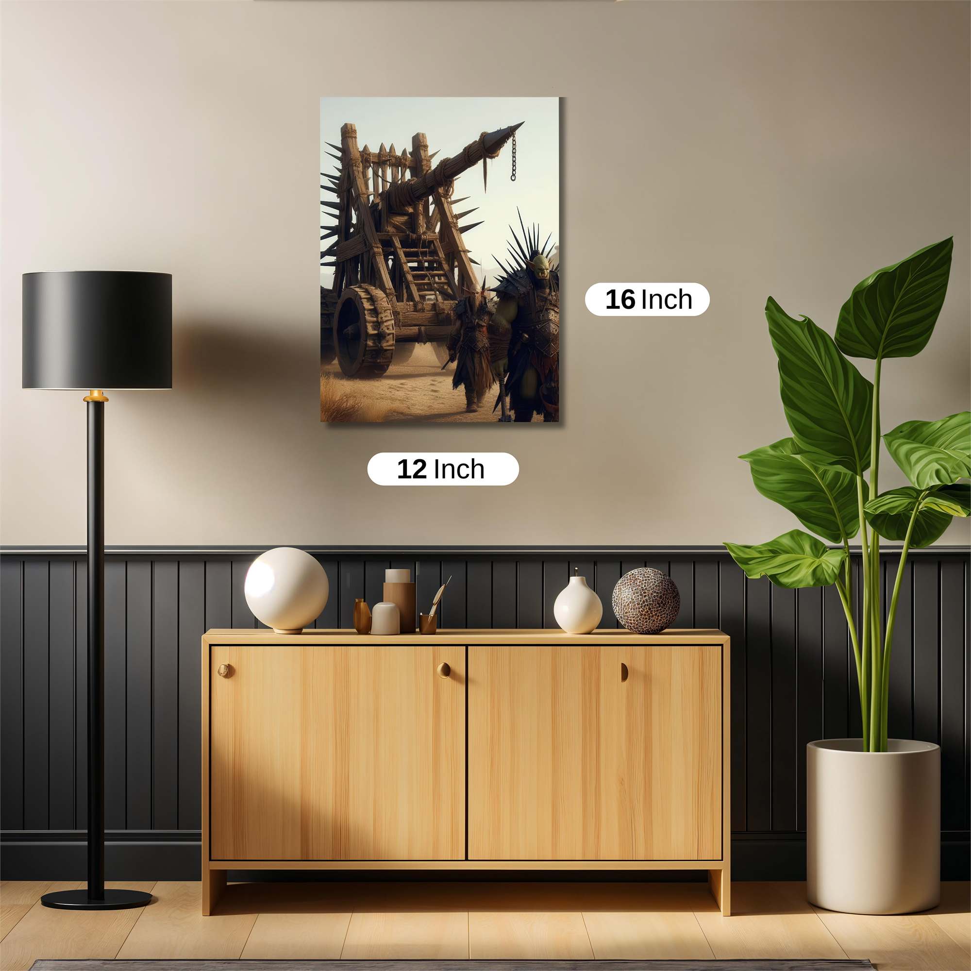 Orcish Siege Safe Wall Magnetic / M