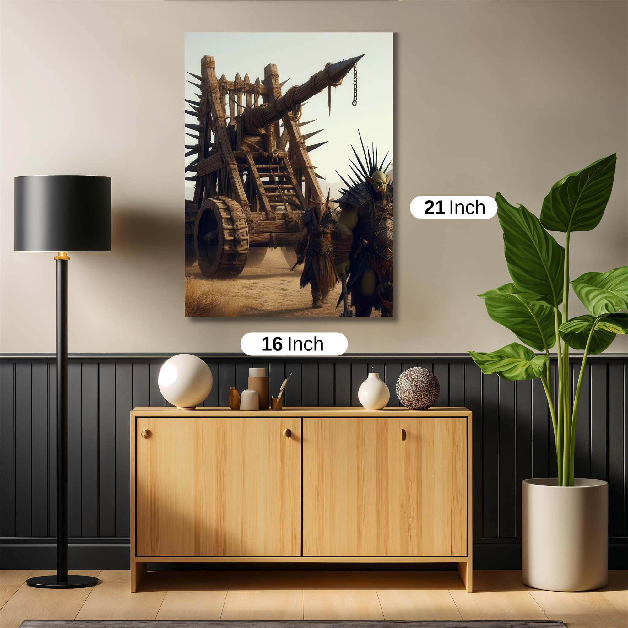 Orcish Siege Safe Wall Magnetic / M