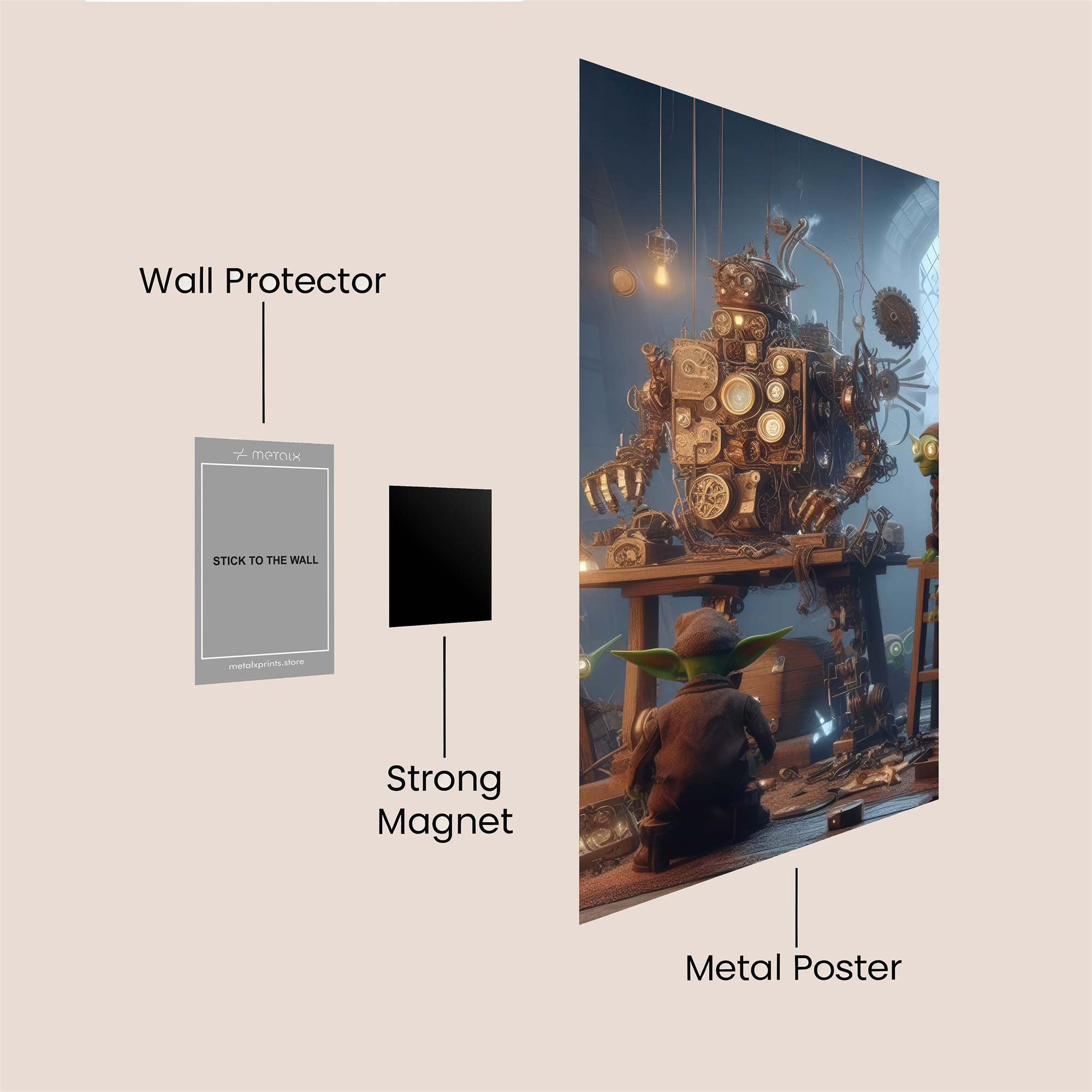 Goblin Workshop Safe Wall Magnetic / M