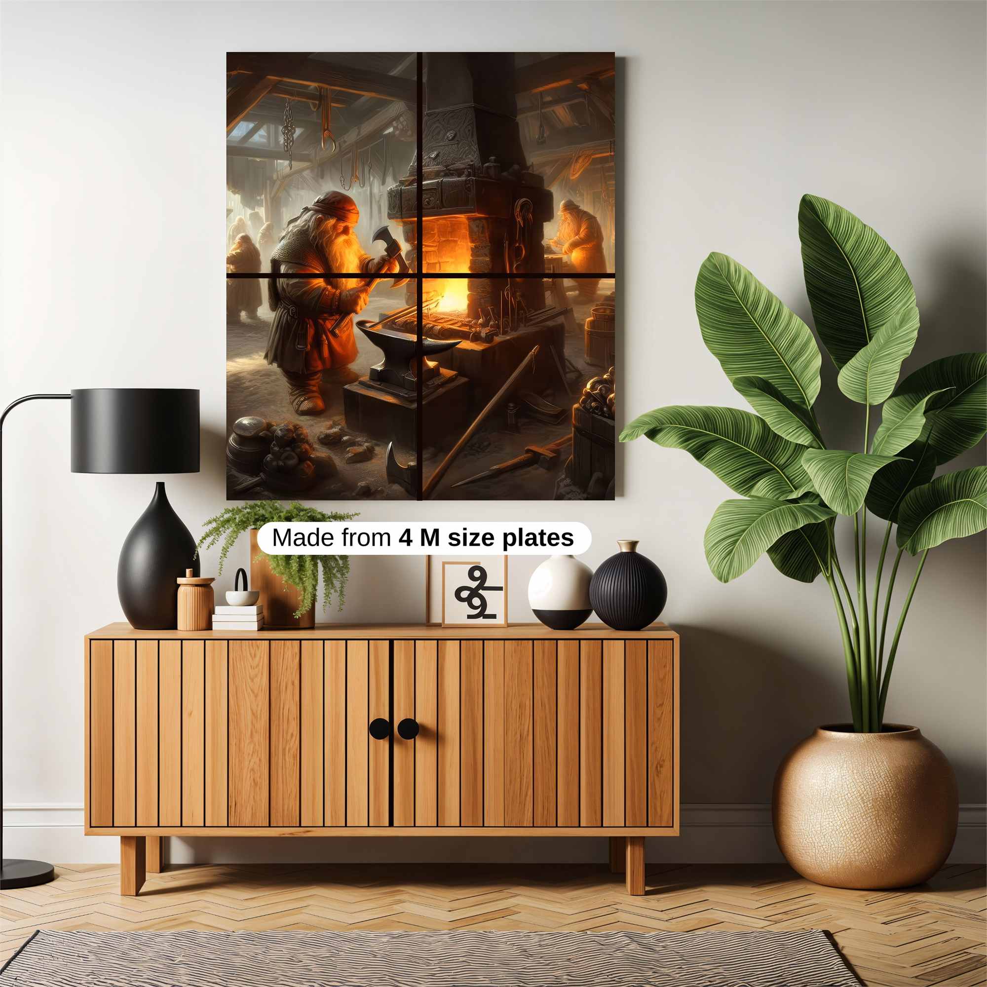 Dwarf Forge Safe Wall Magnetic / M