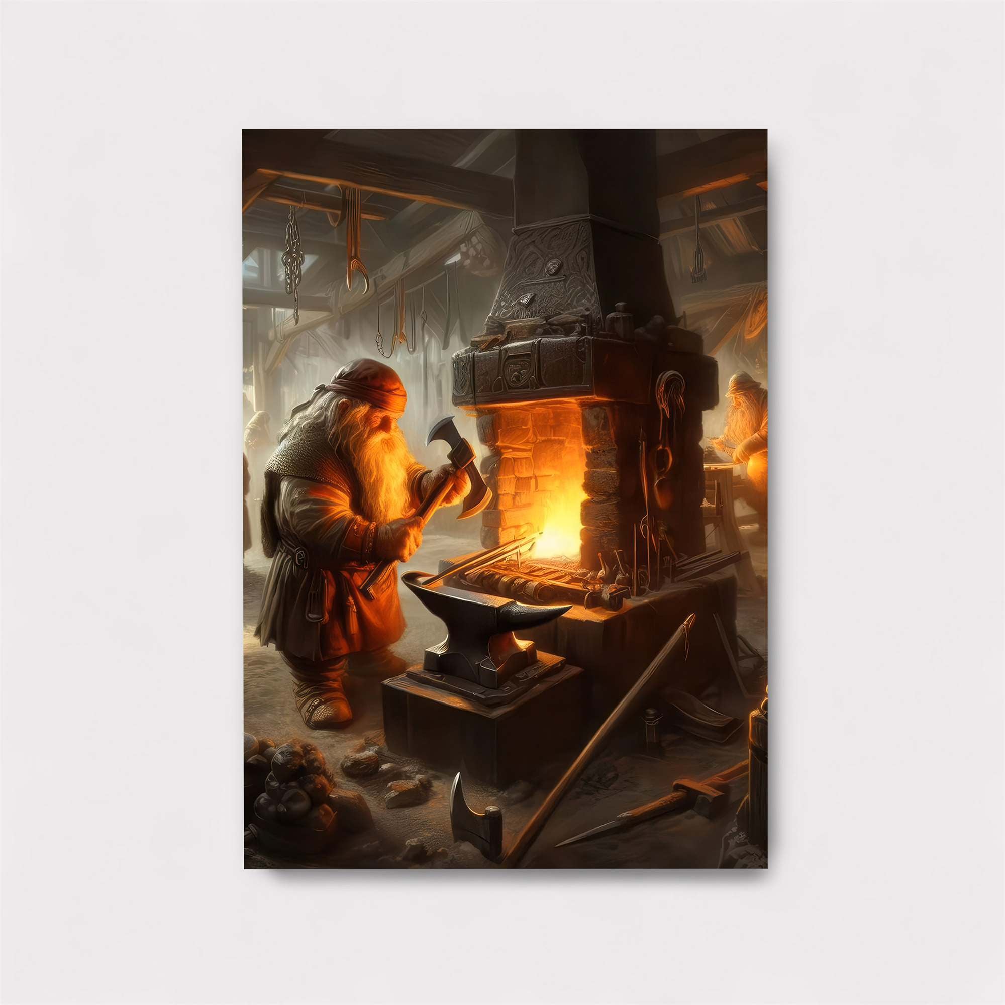 Dwarf Forge Safe Wall Magnetic / M