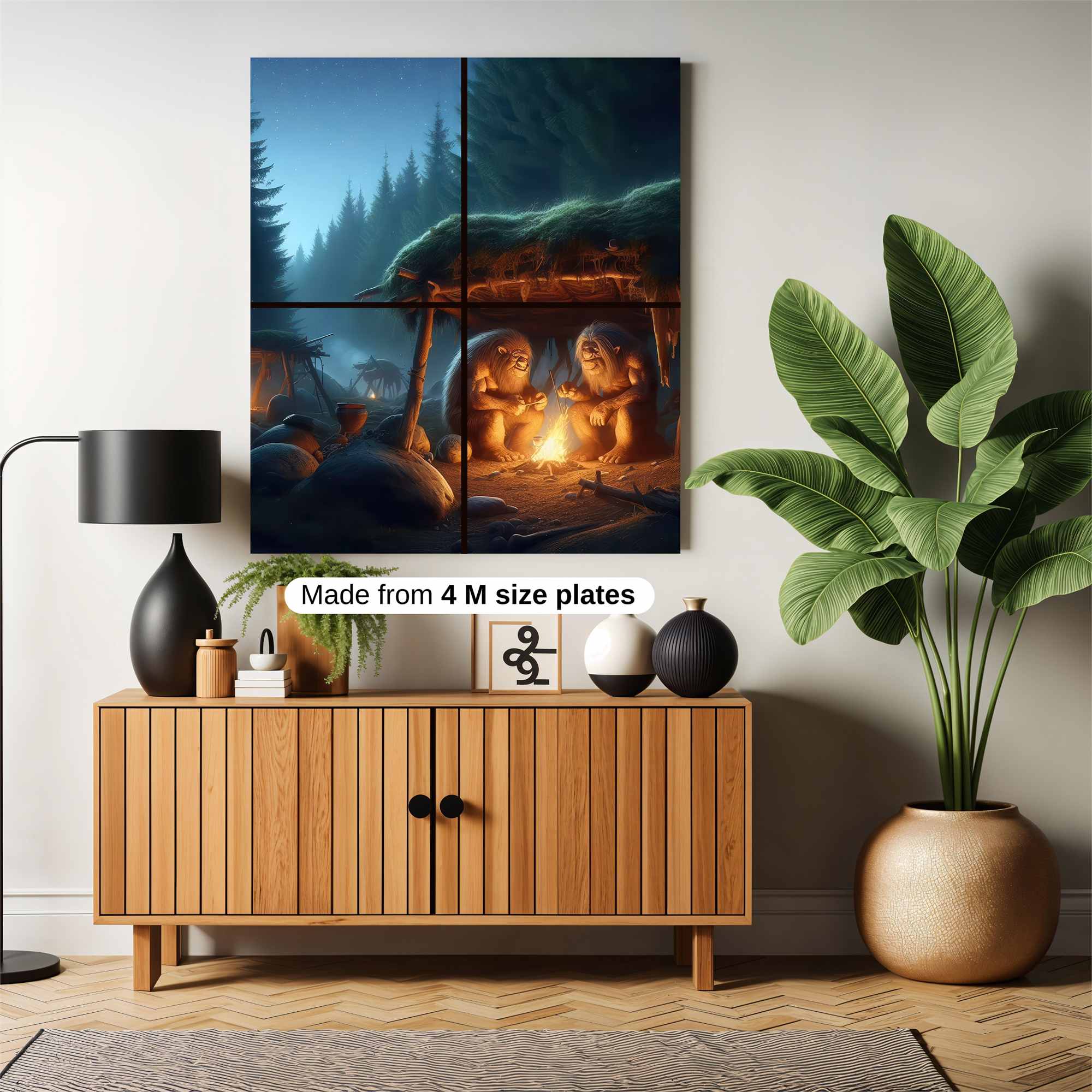 Trolls Tranquil Safe Wall Magnetic / M