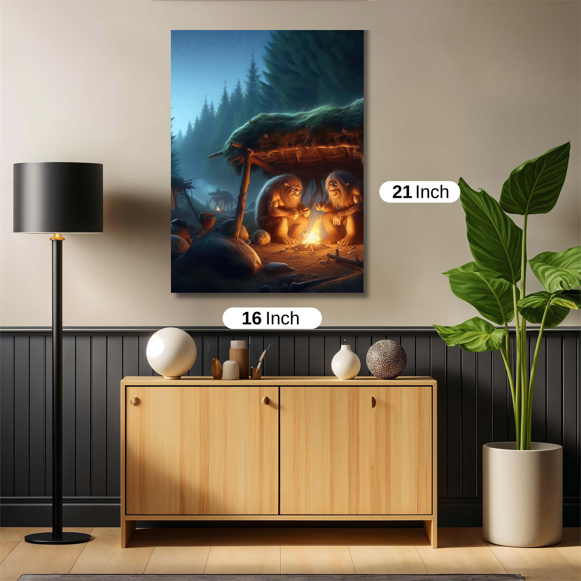 Trolls Tranquil Safe Wall Magnetic / M