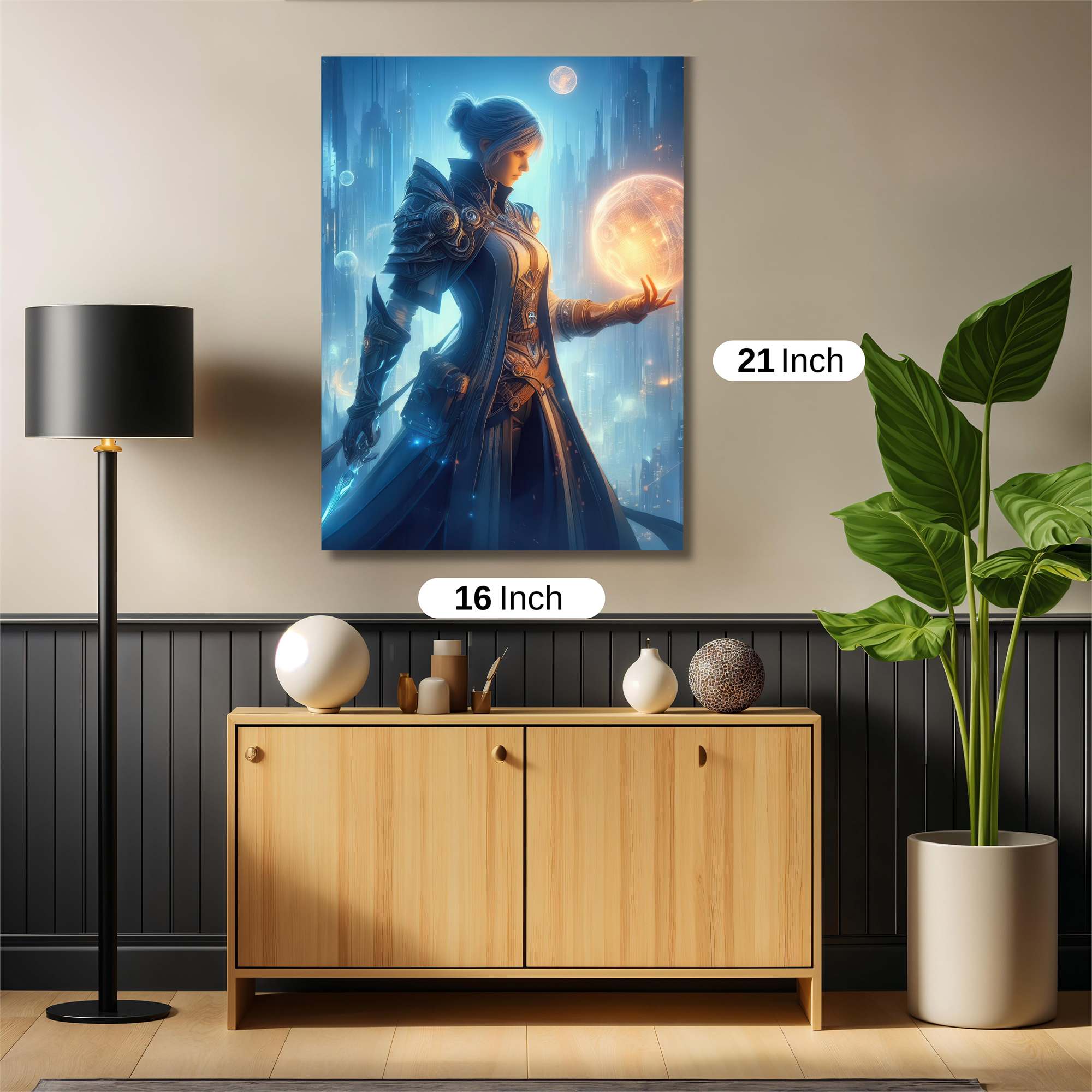 Sorceress Radiant Safe Wall Magnetic / M